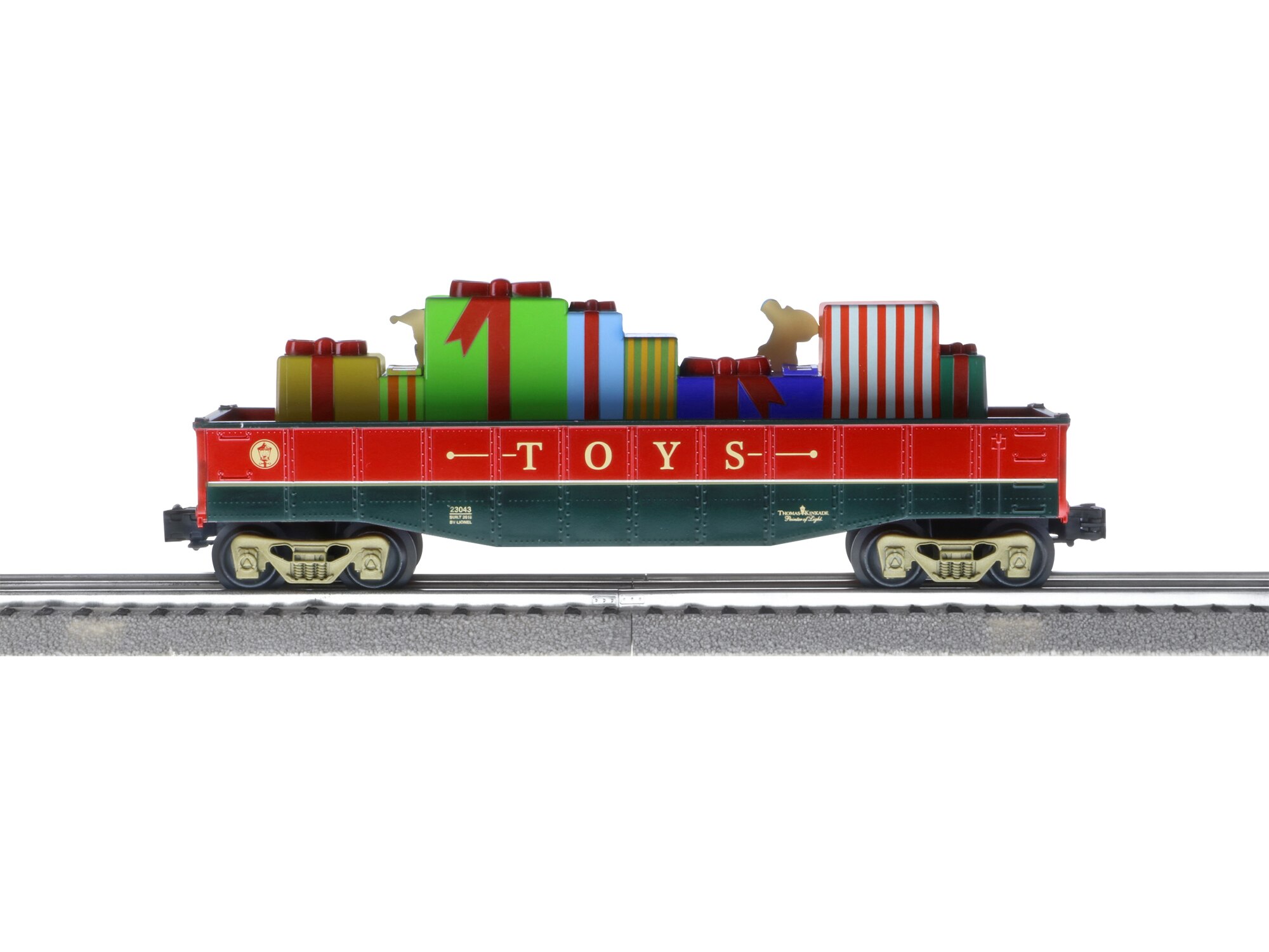 thomas kinkade lionel train