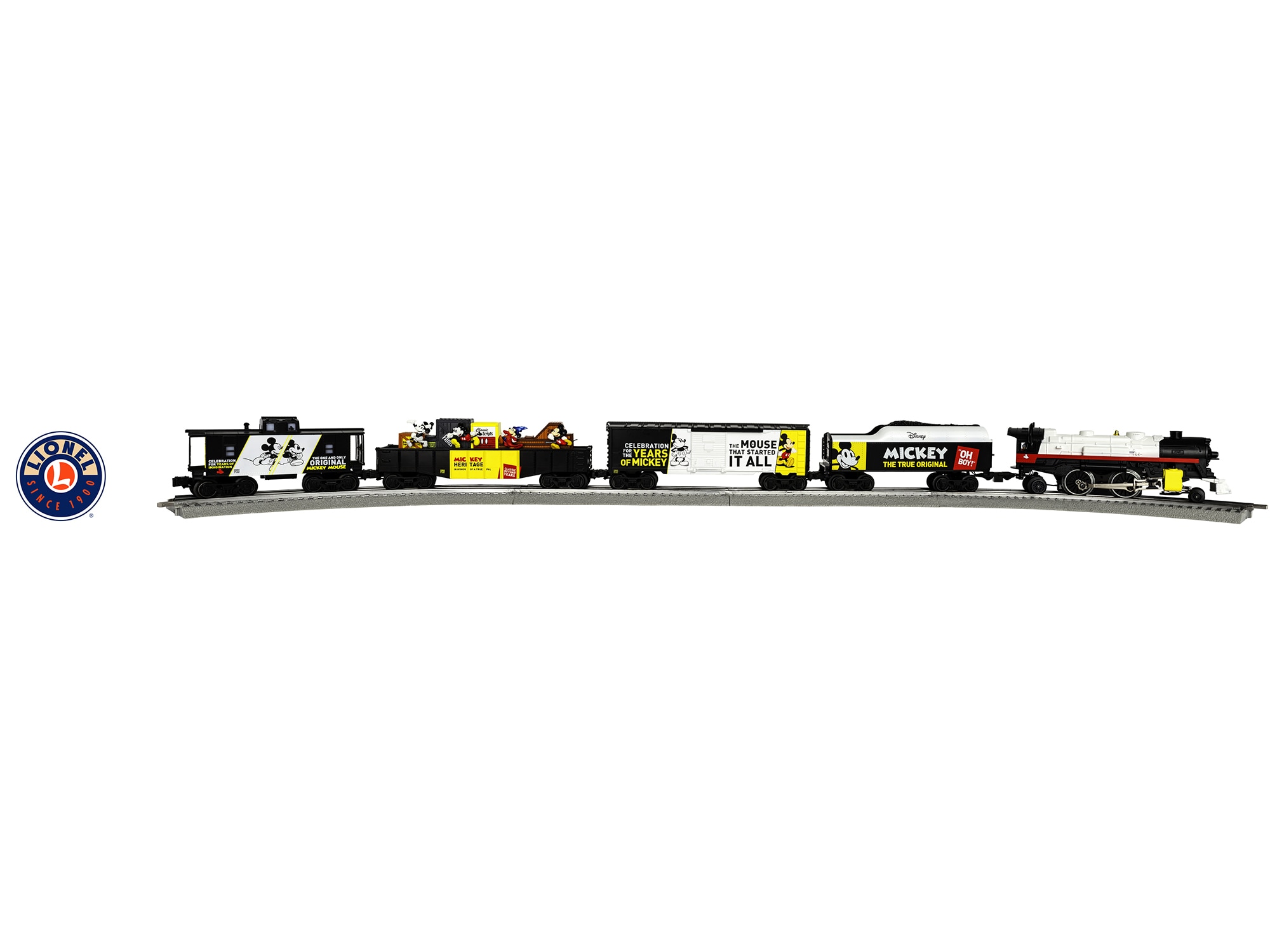 mickey mouse 90th anniversary lionel train