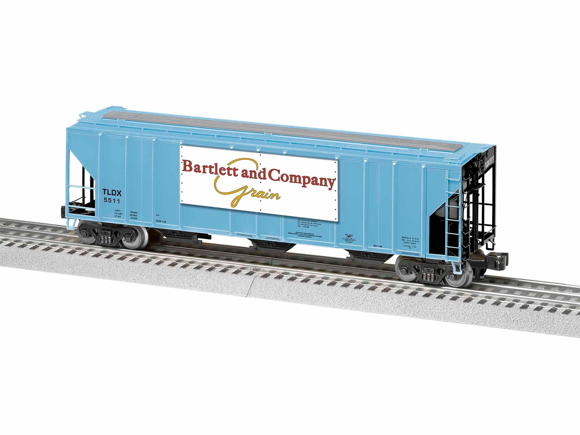 Lionel Bartlett Grain PS-2CD 4427 #5511 O-Gauge 