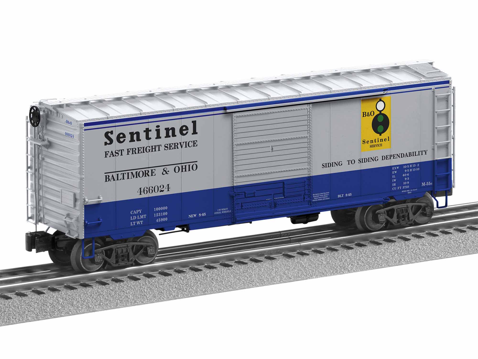 Lionel B&O Sentinel FREIGHTSOUNDS Lionel B&O Sentinel FREIGHTSOUNDS