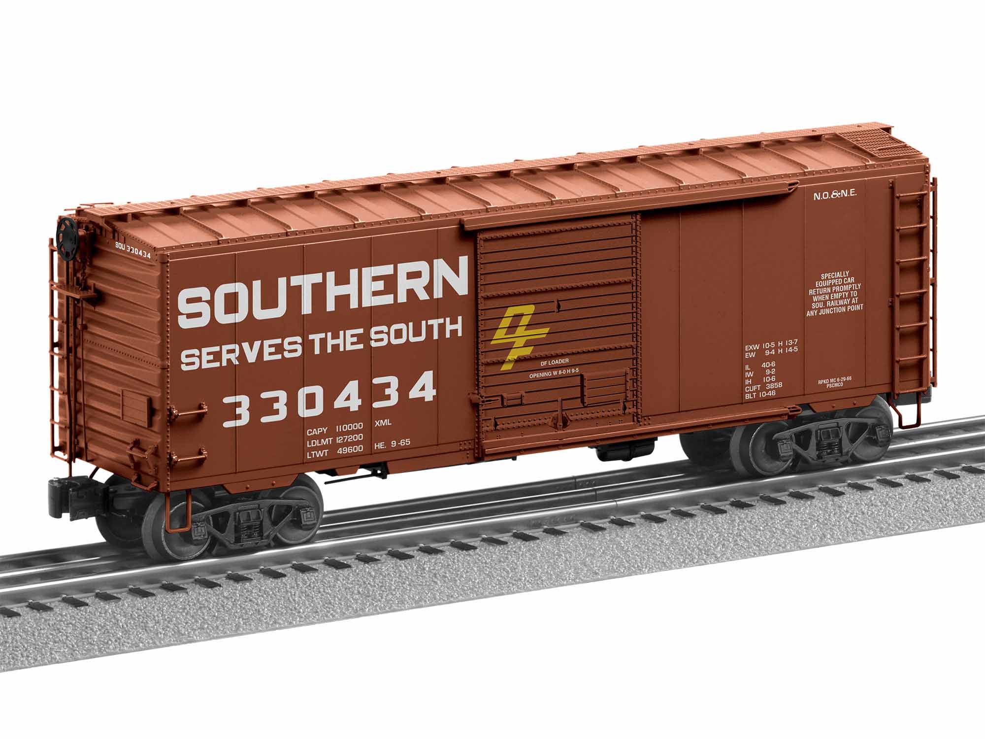 Details about   HO Gage Southern Box Car Number 43143
