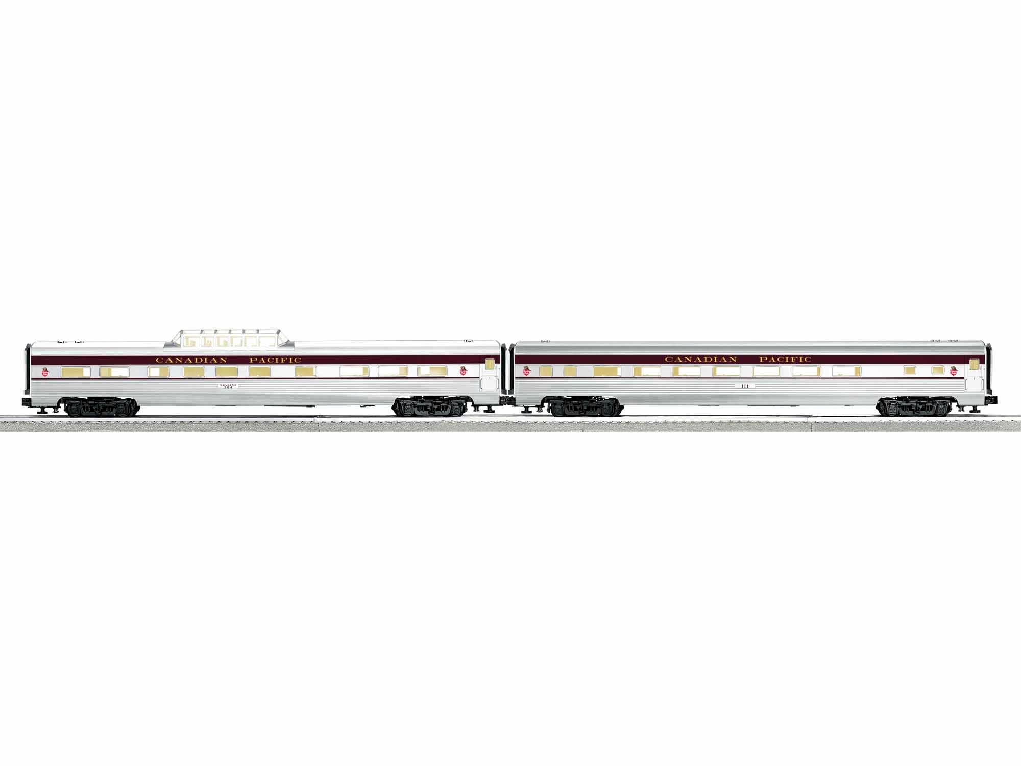lionel canadian pacific passenger train set