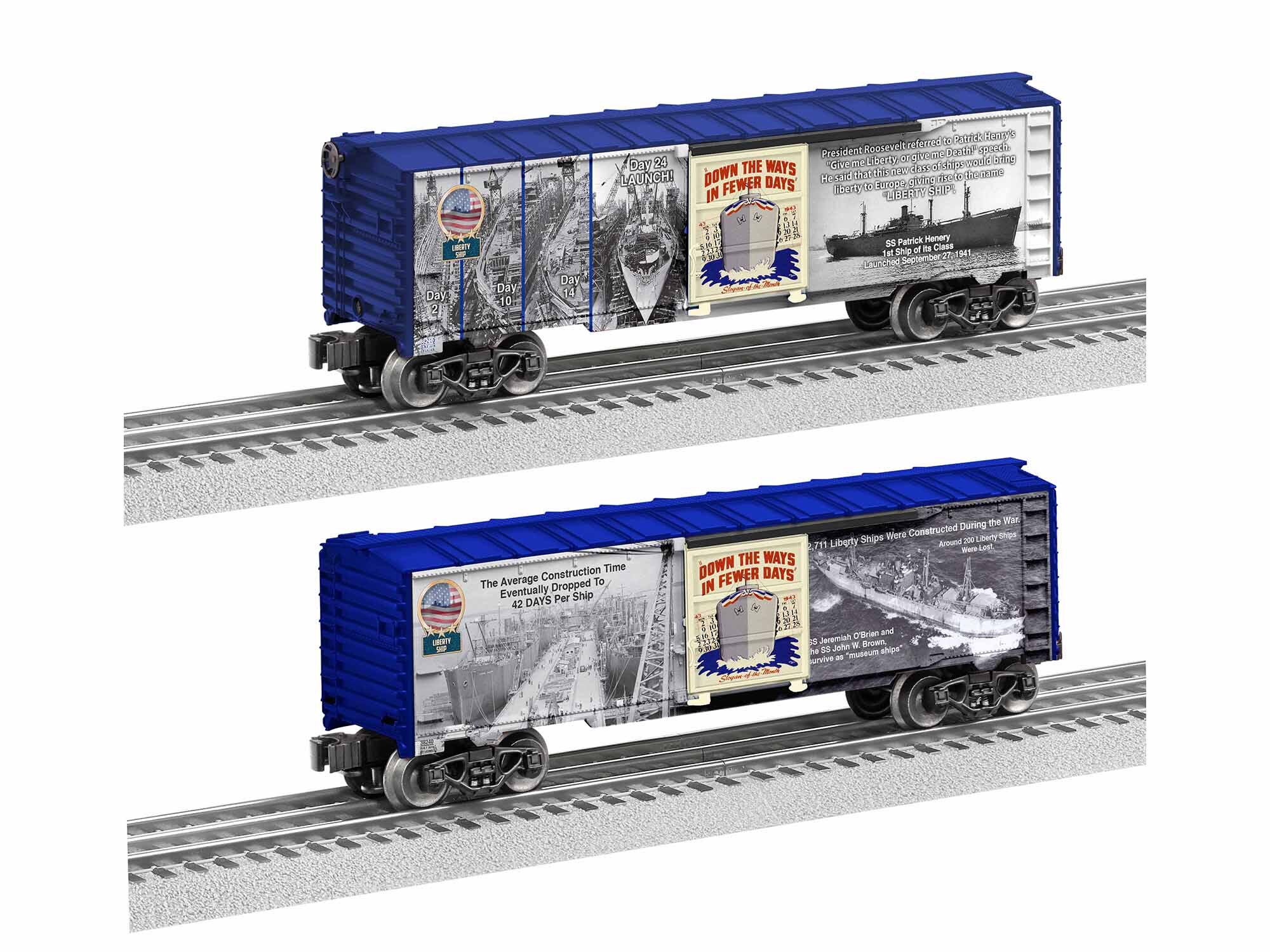 WWII Liberty Ships Boxcar