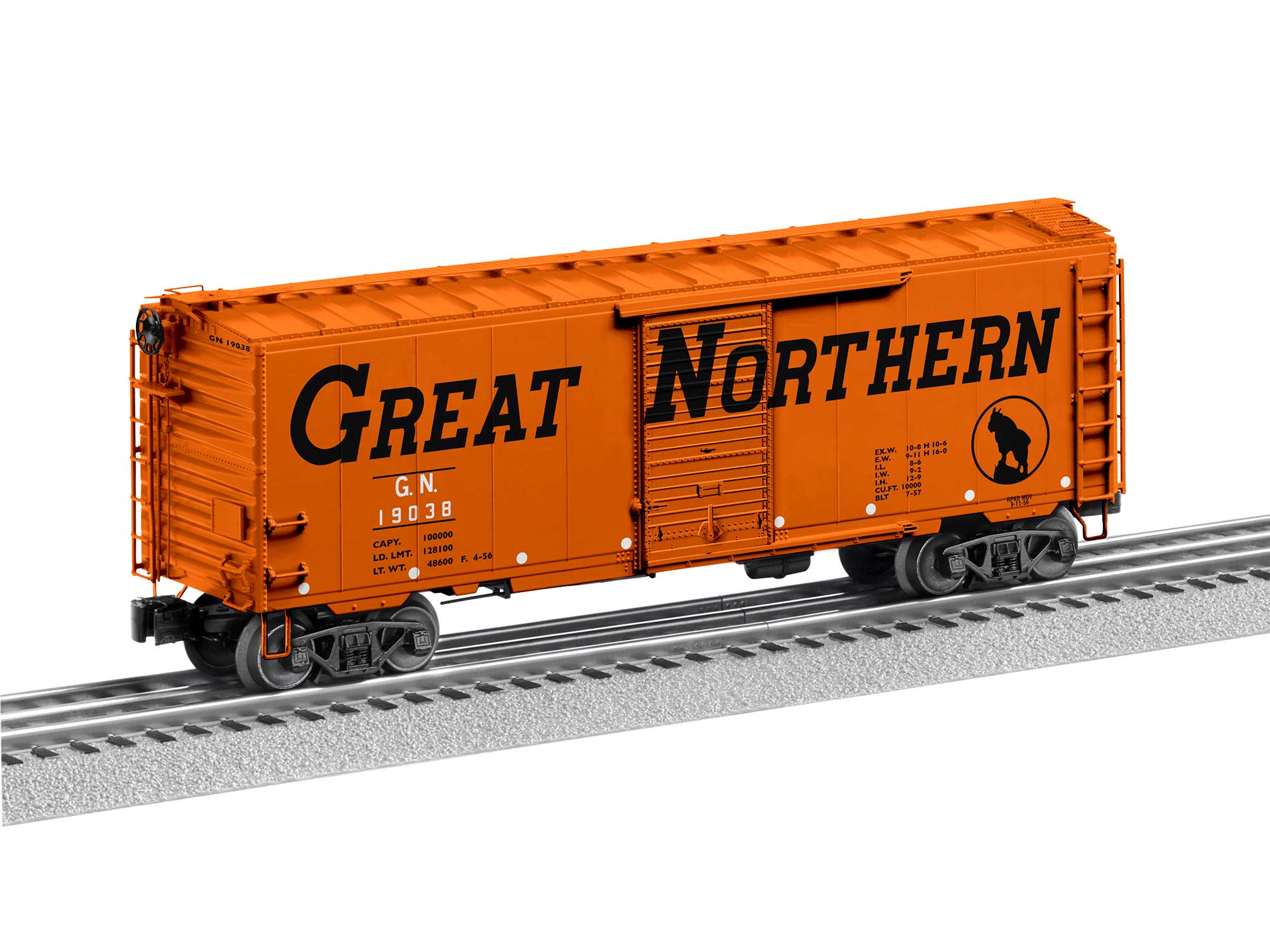 Great Northern "Flat Spot" FreightSounds Boxcar #19038