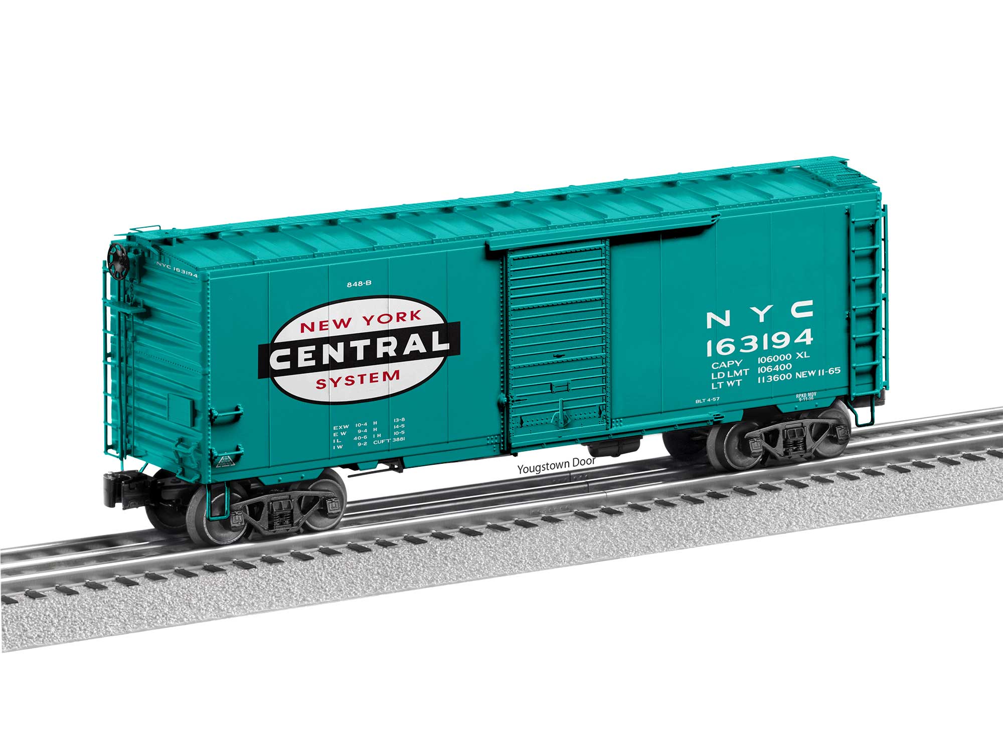 New York Central "Flat Spot" FreightSounds Boxcar #163194