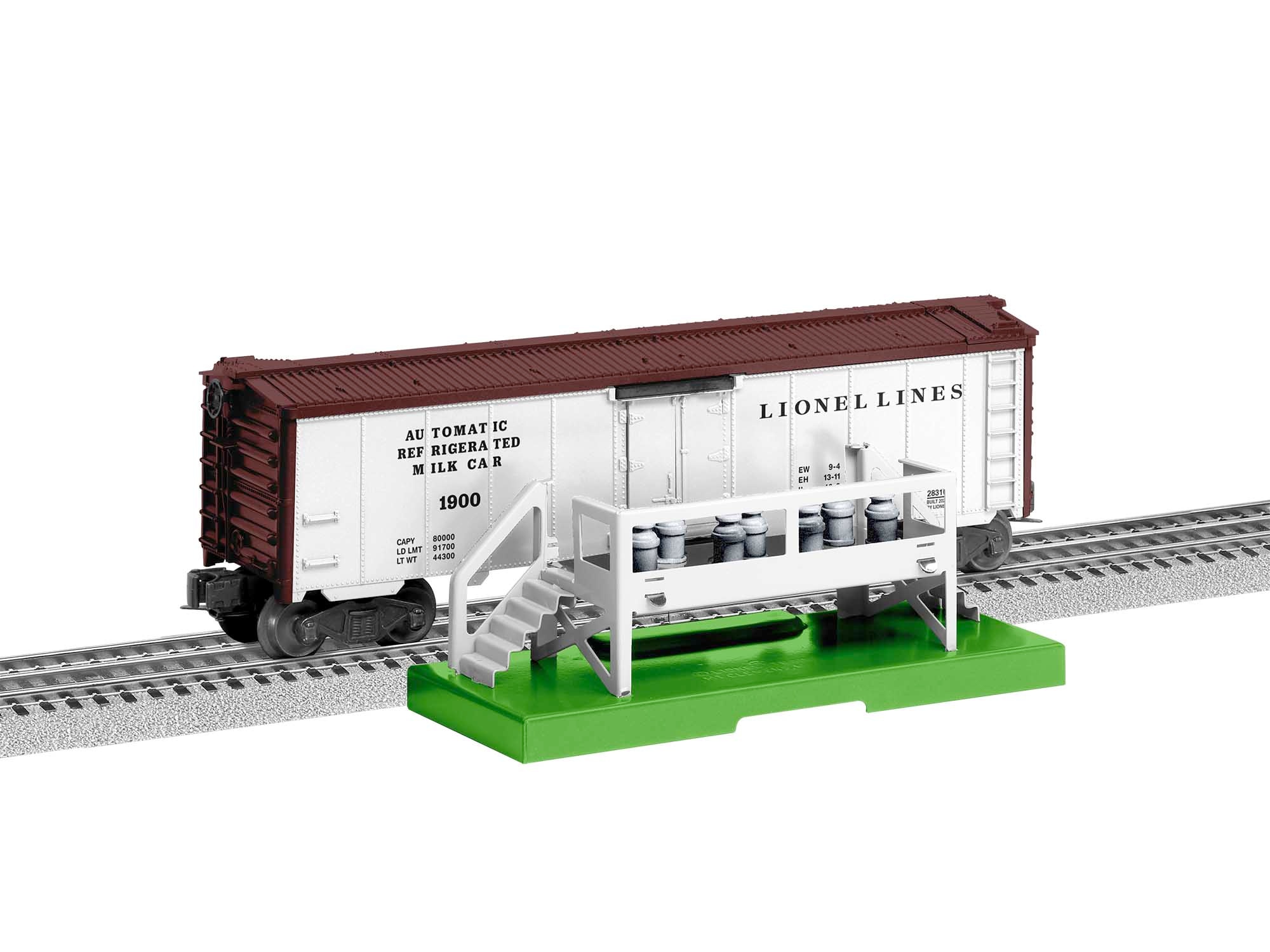 lionel milk car platform