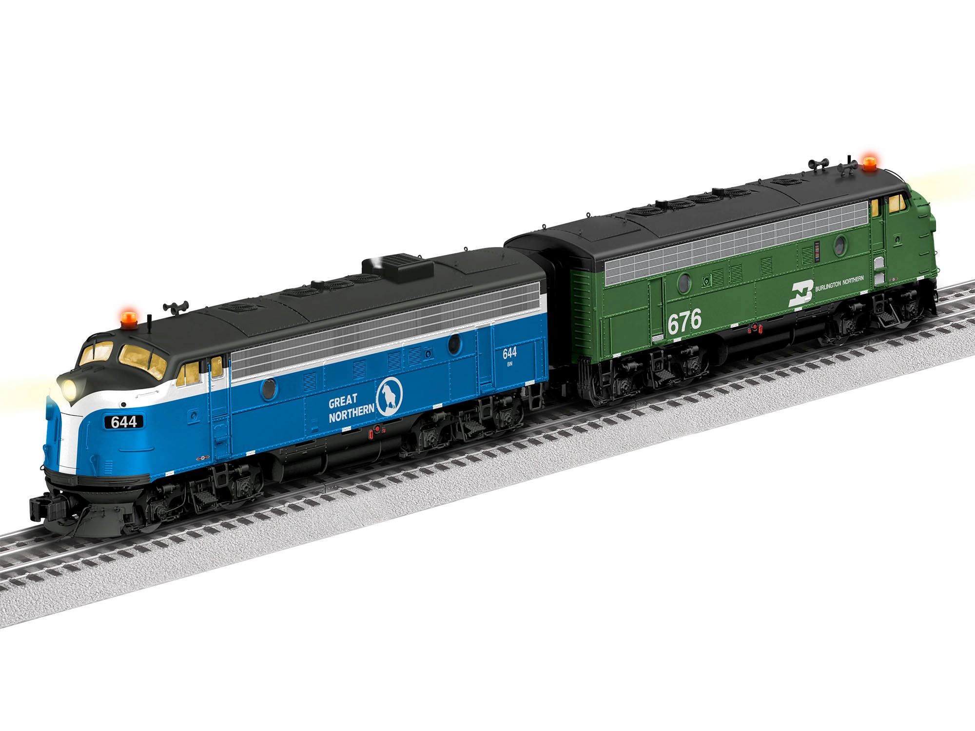 o scale burlington northern