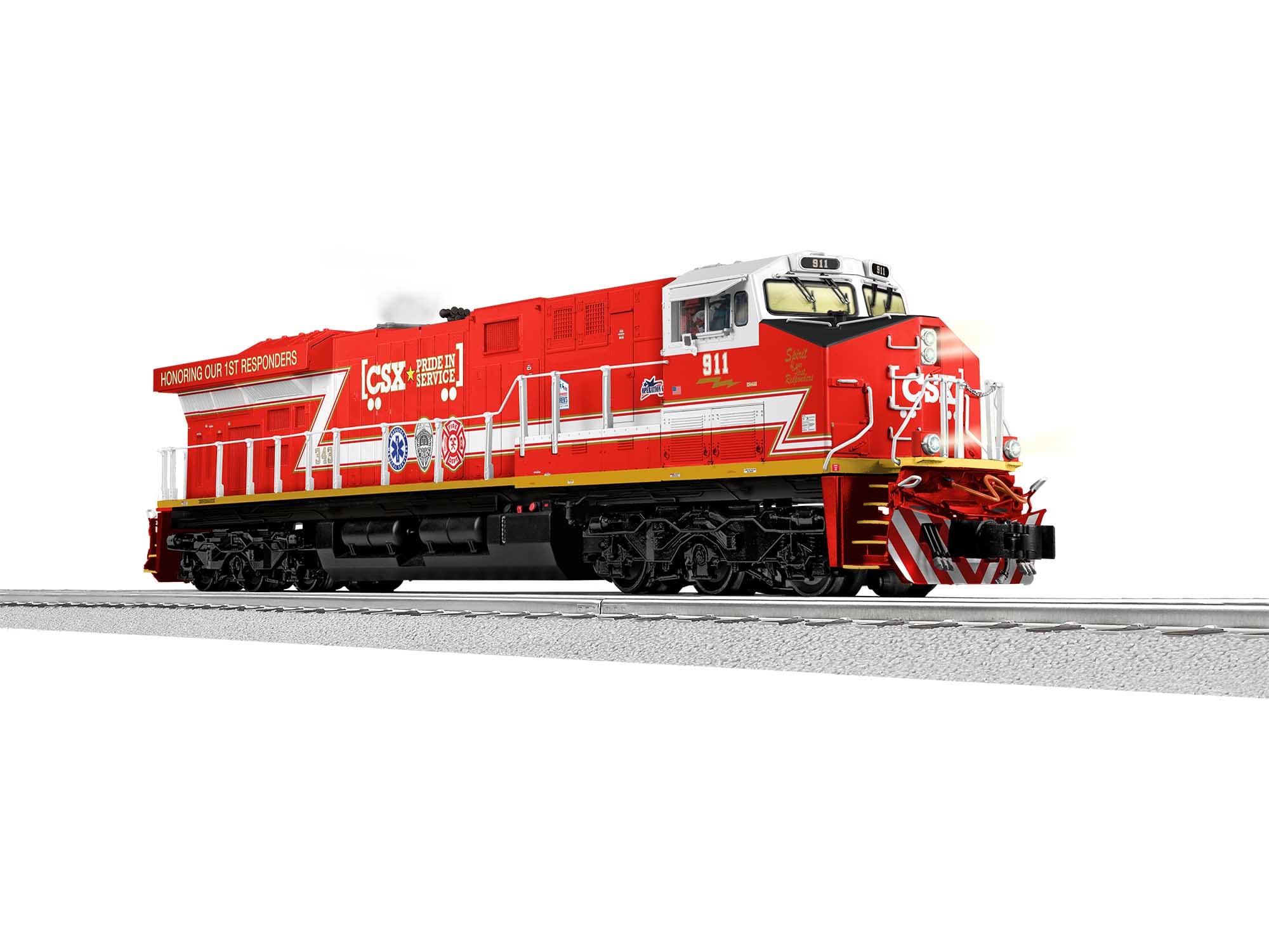 lionel first responder train set