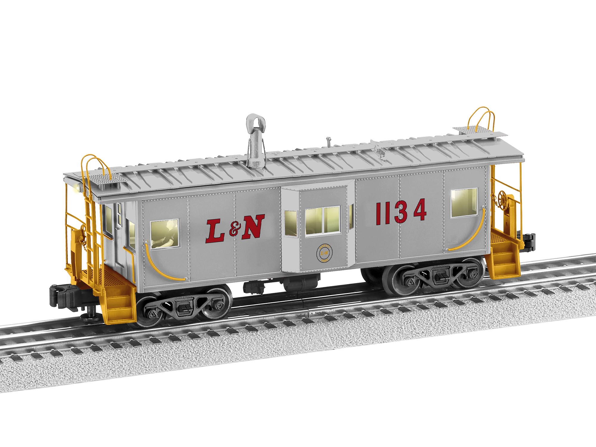 Details about   Lionel Trains Atlantic Coast Line Caboose w/Bay Window Lighte  NEW w/Outer Box 