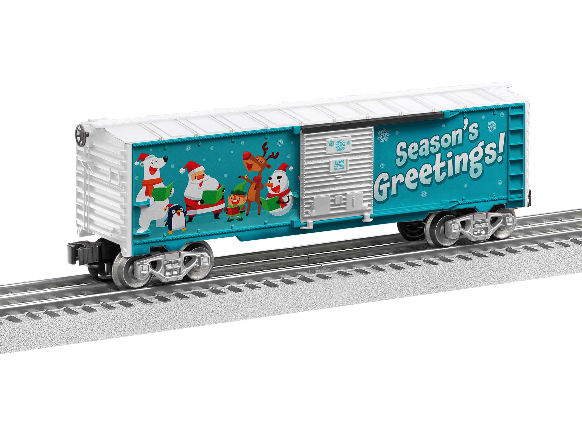 Lionel 2022 Christmas Box Cars 2022 Christmas Music Boxcar
