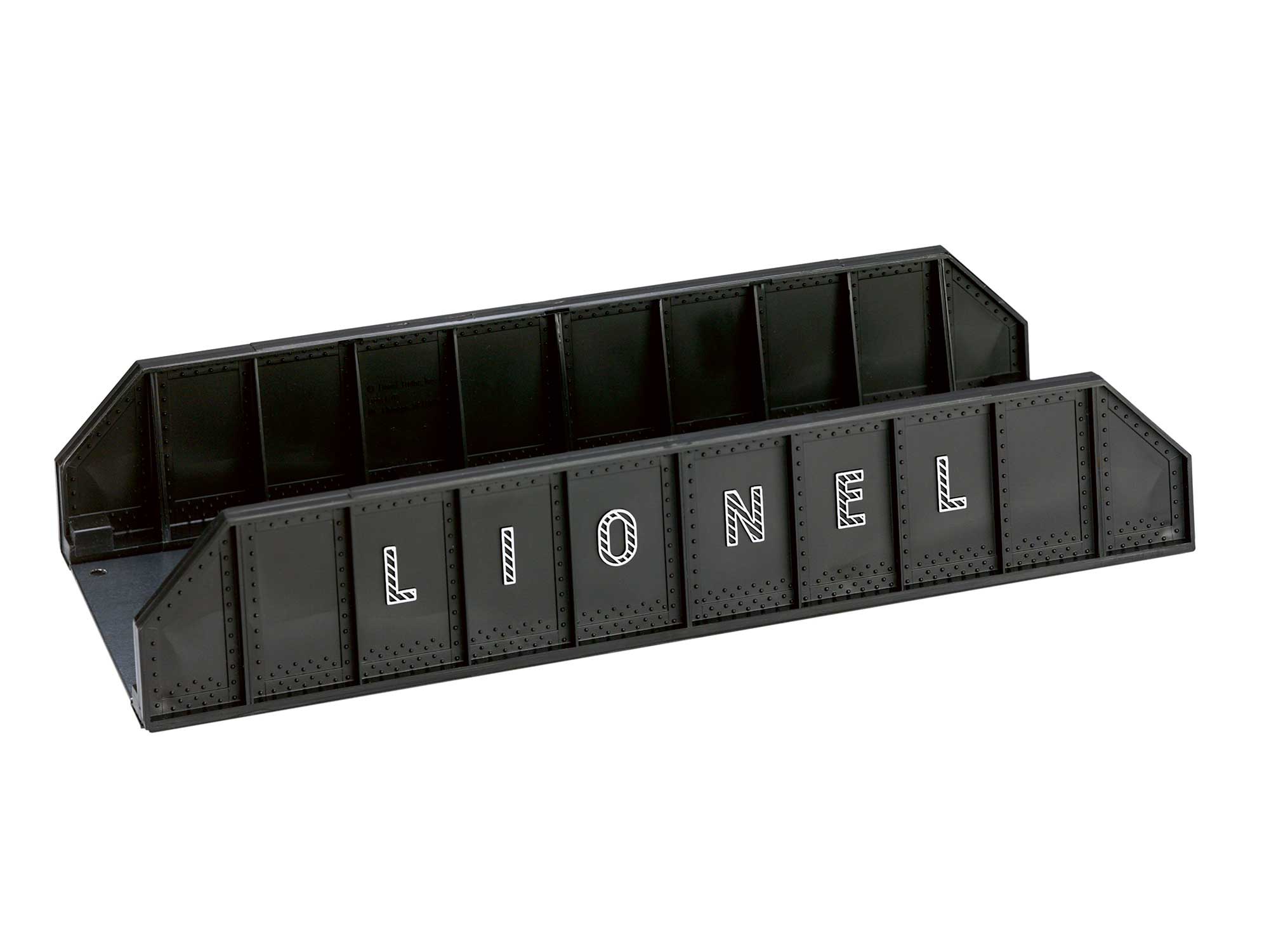 a black keyboard with white keys