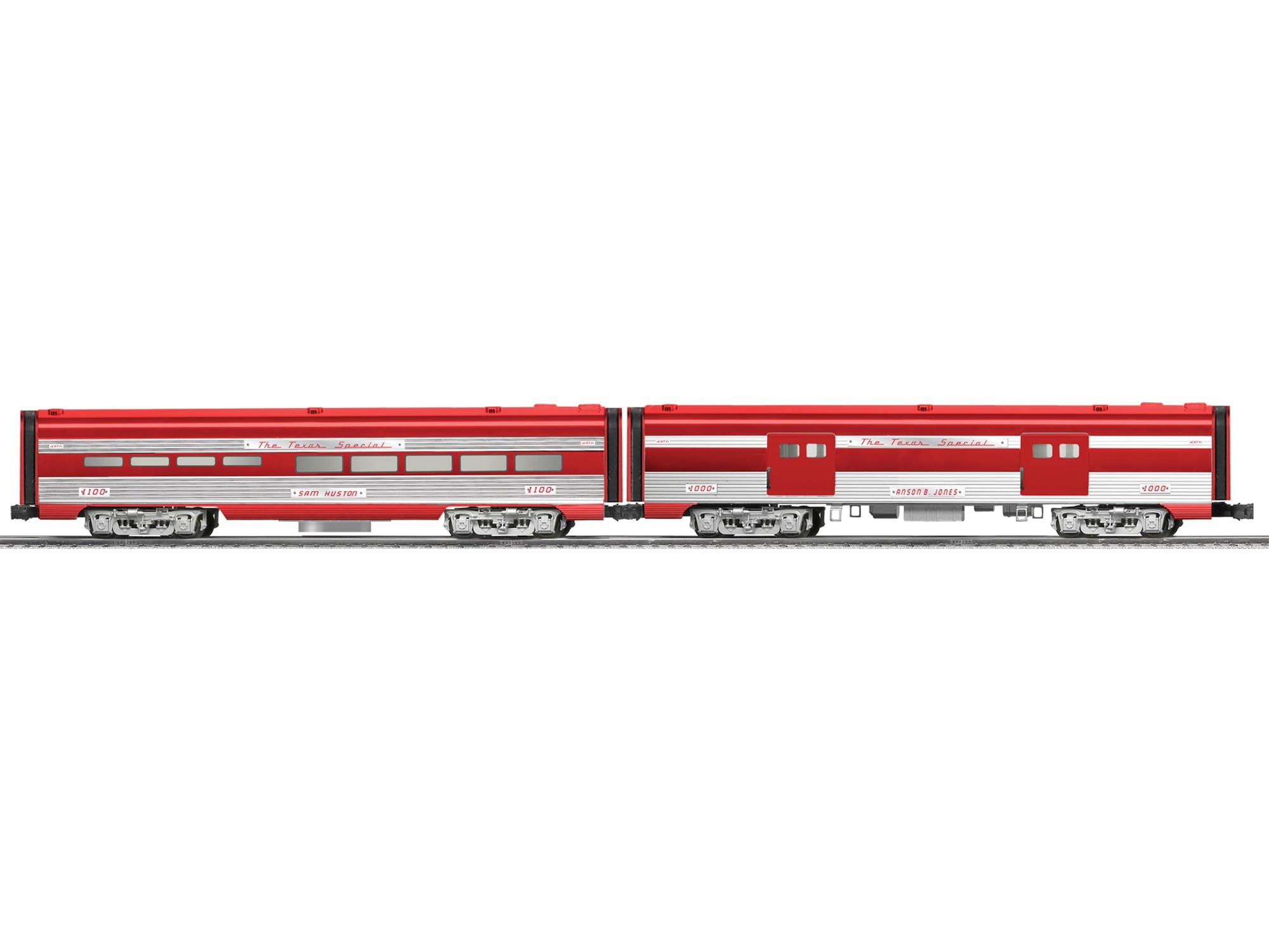 lionel texas special passenger cars