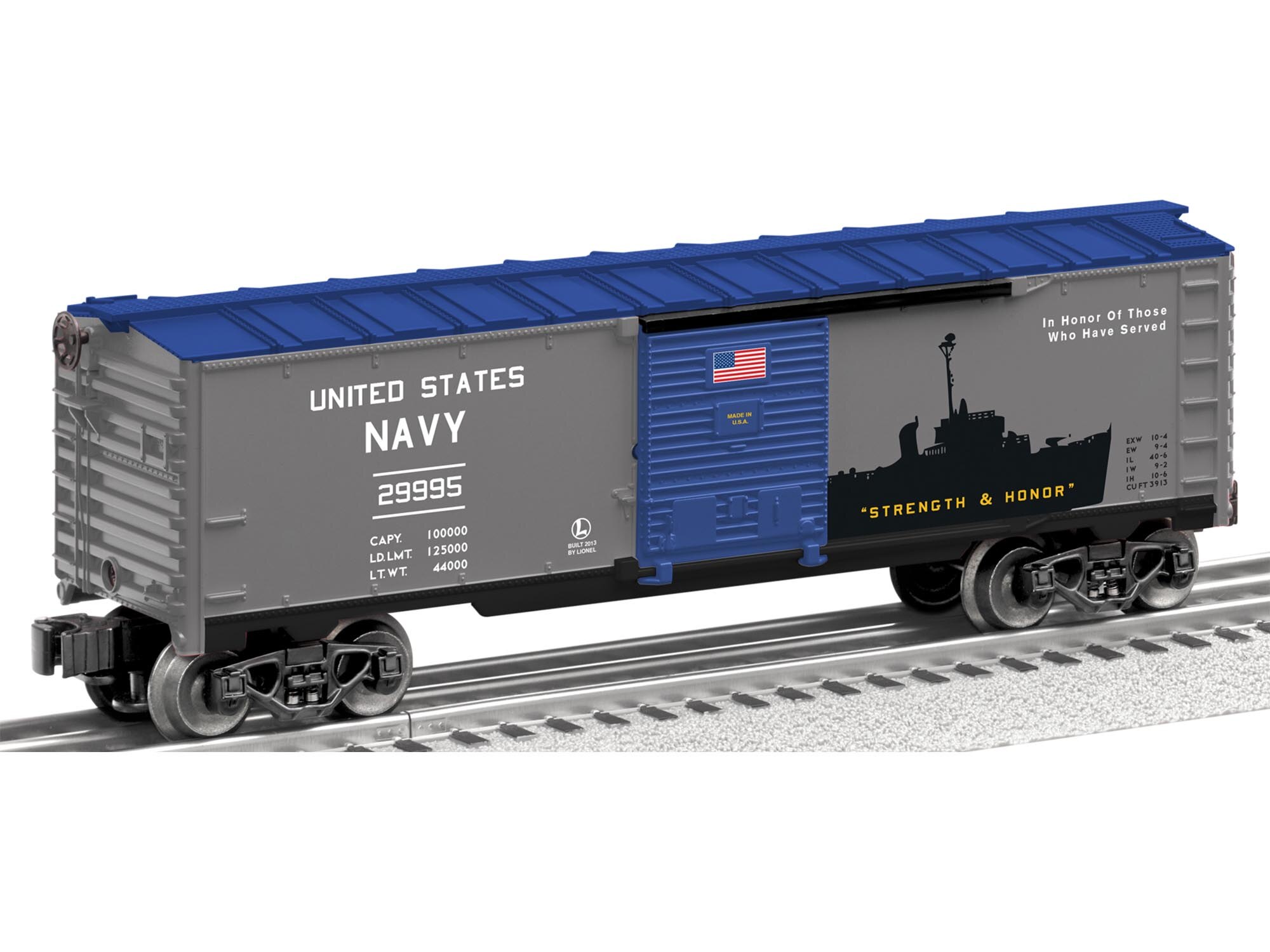 lionel us navy train set