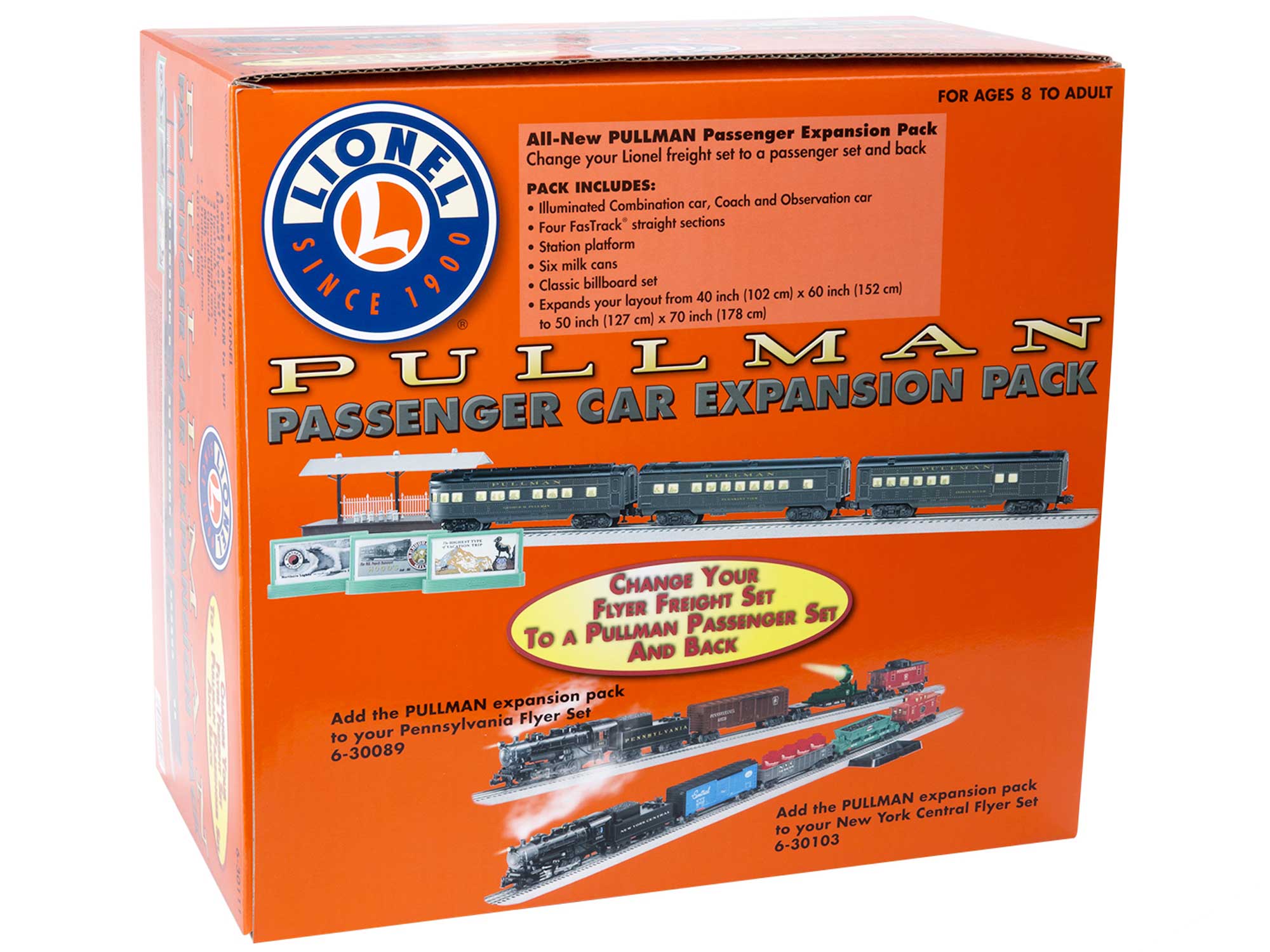 lionel pullman passenger expansion pack