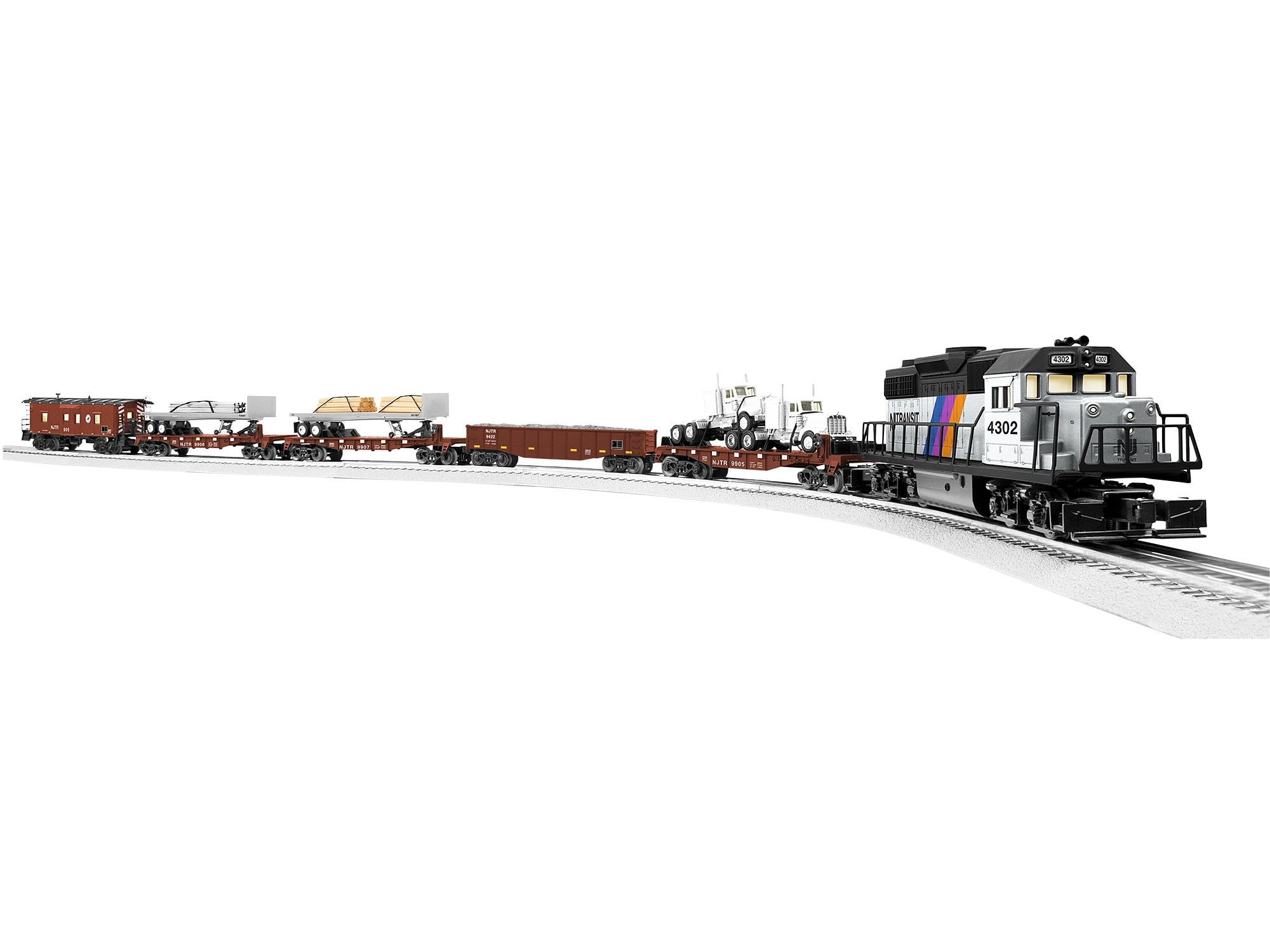 lionel new jersey transit train set