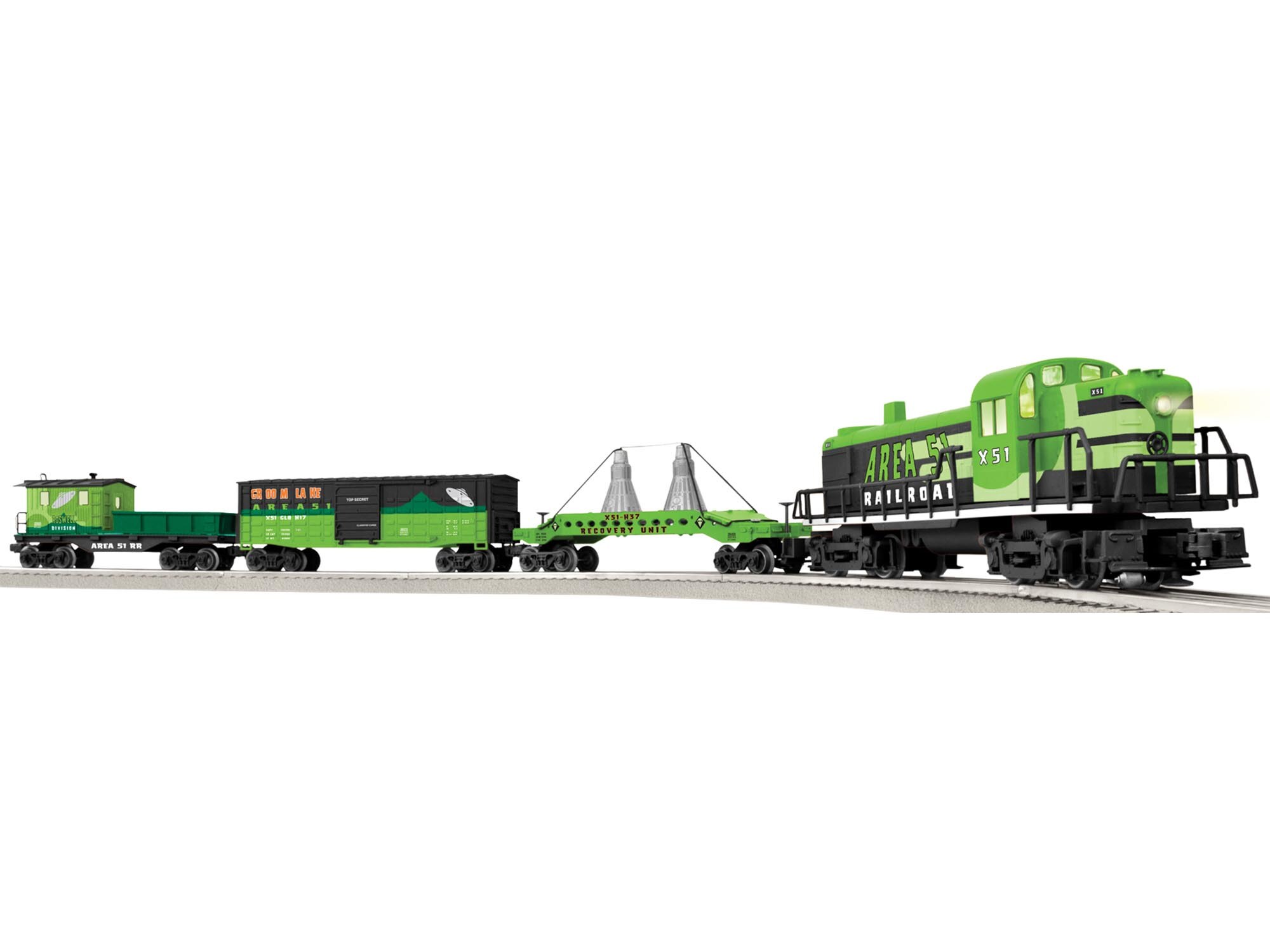 lionel area 51 train set