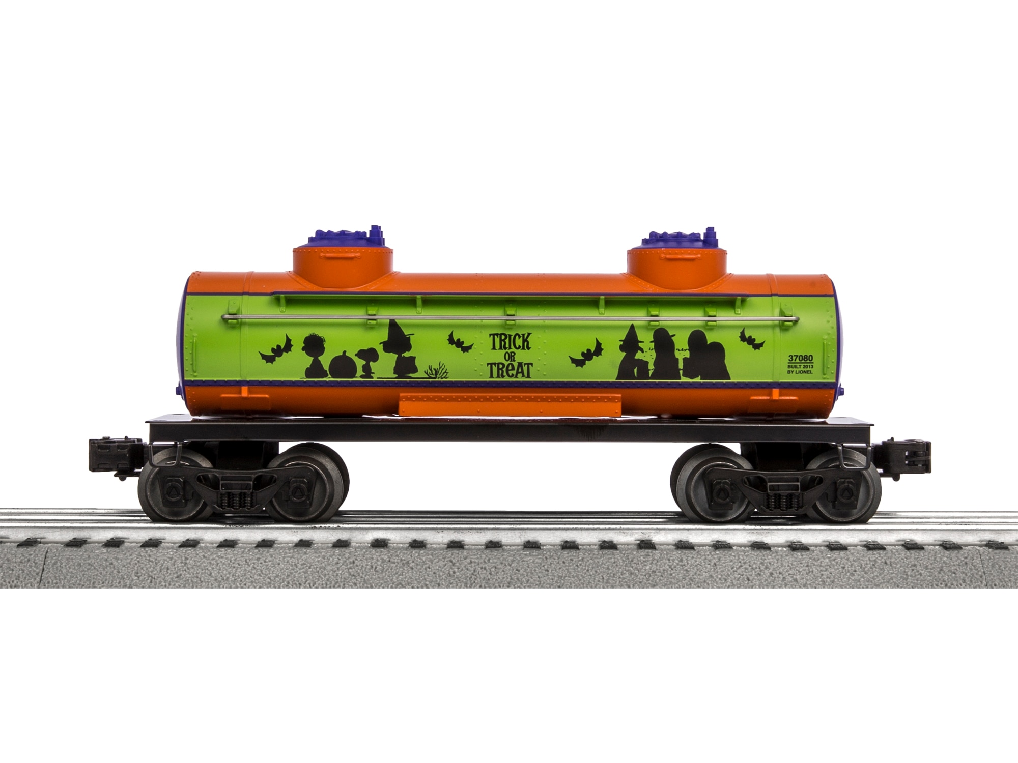 lionel peanuts halloween train set
