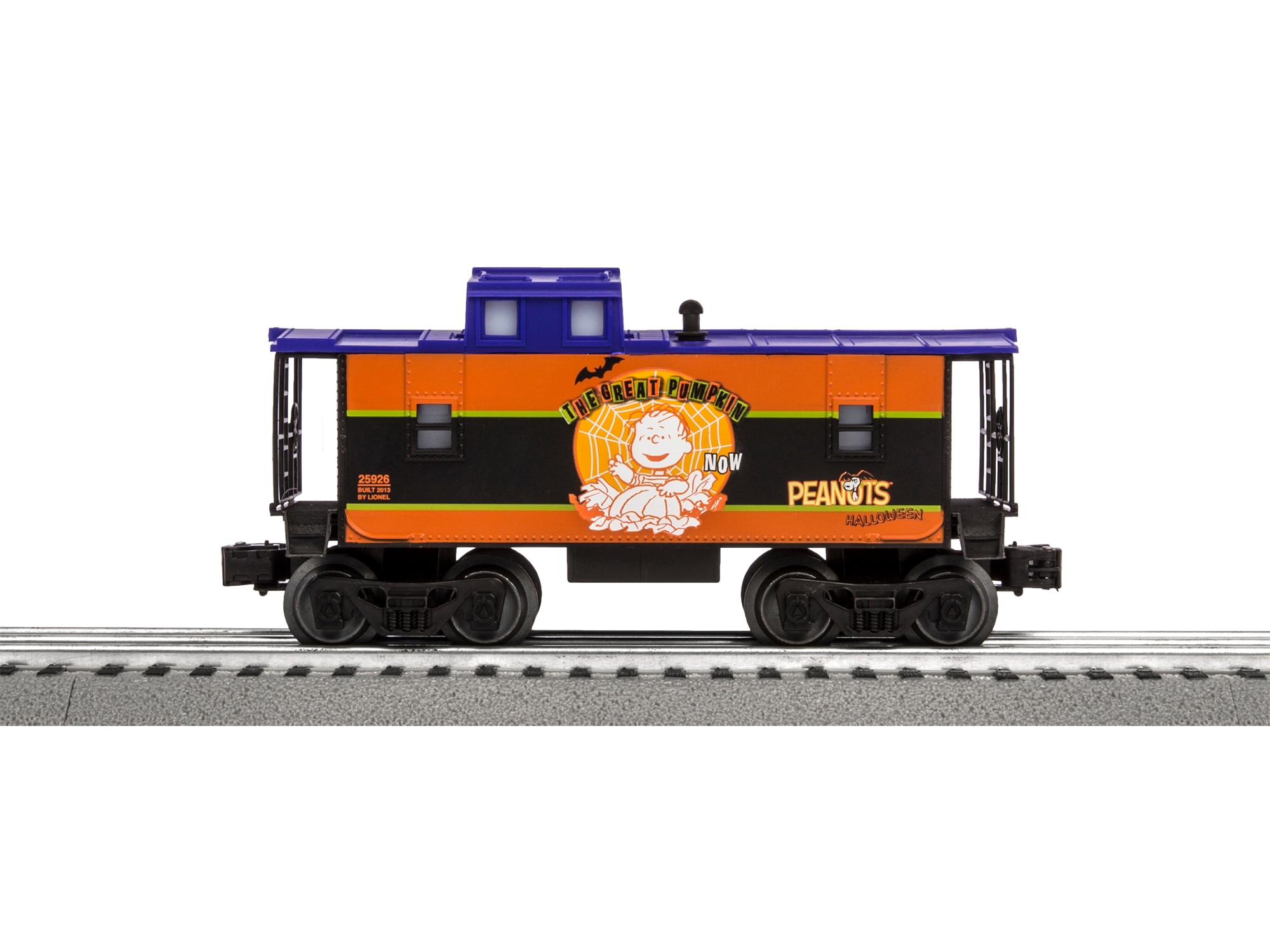 lionel peanuts halloween train set