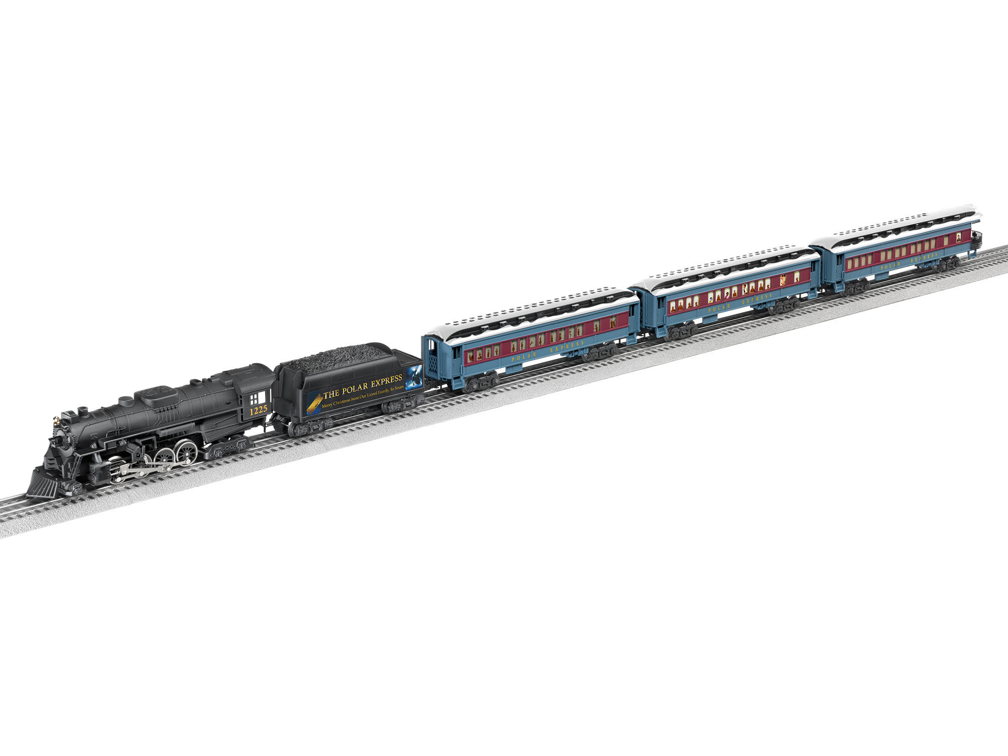Lionel The Polar Express Electric O Gauge Model Train Set w/ Remote and Bluetooth Capability 