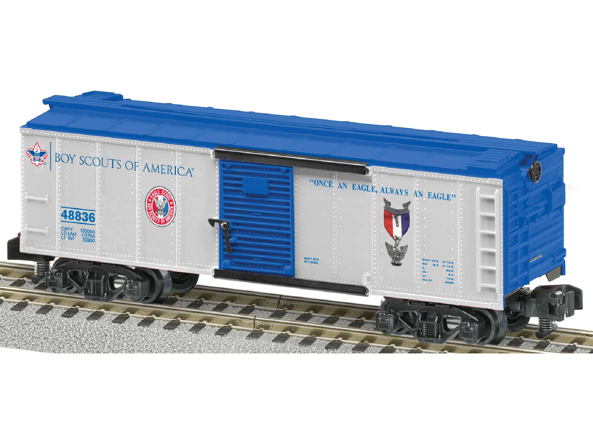 lionel boy scout train