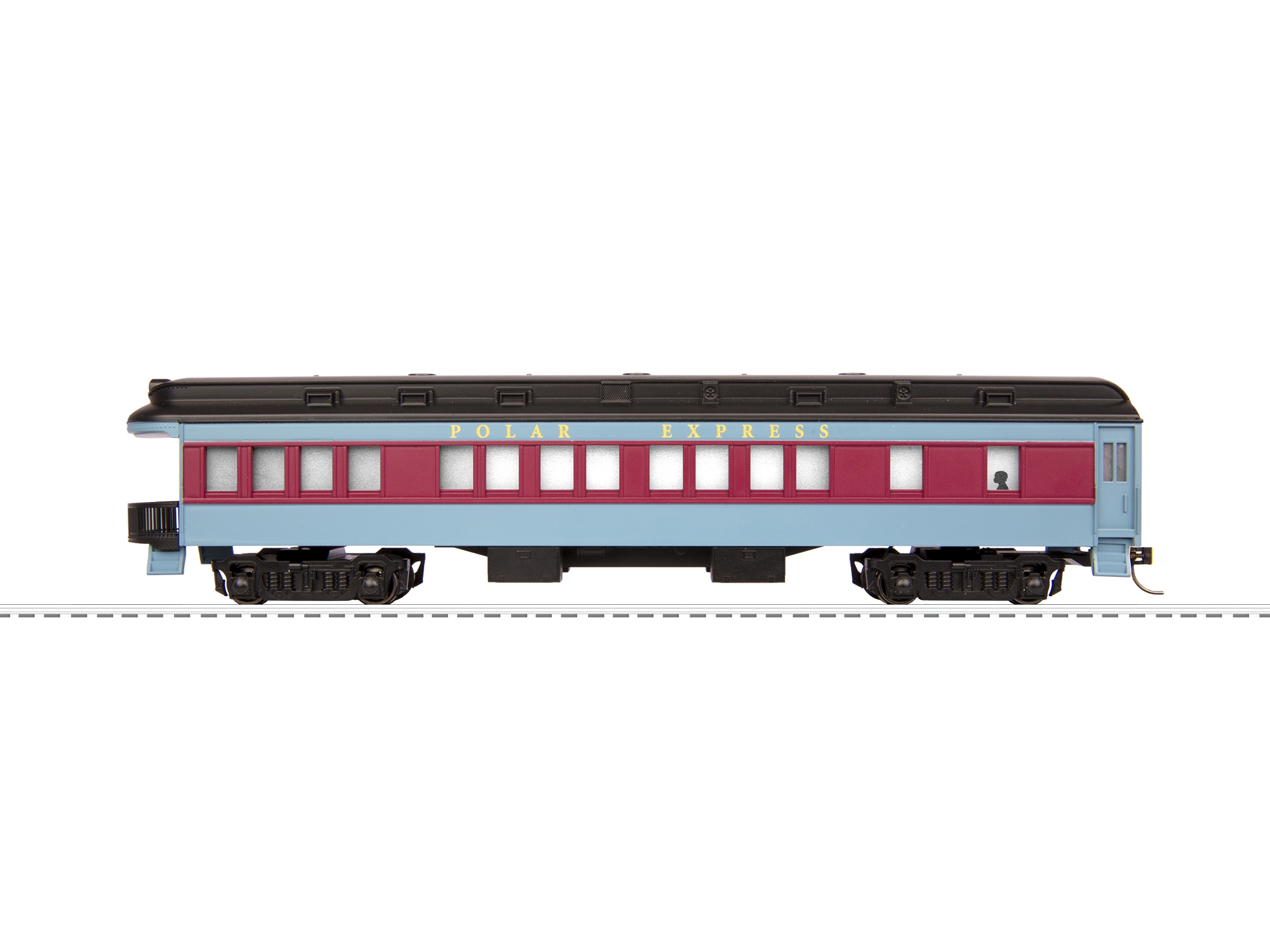 Lionel Trains Polar Express Stream Line Passenger Car Add-On 2-Pack #35290 NOS 