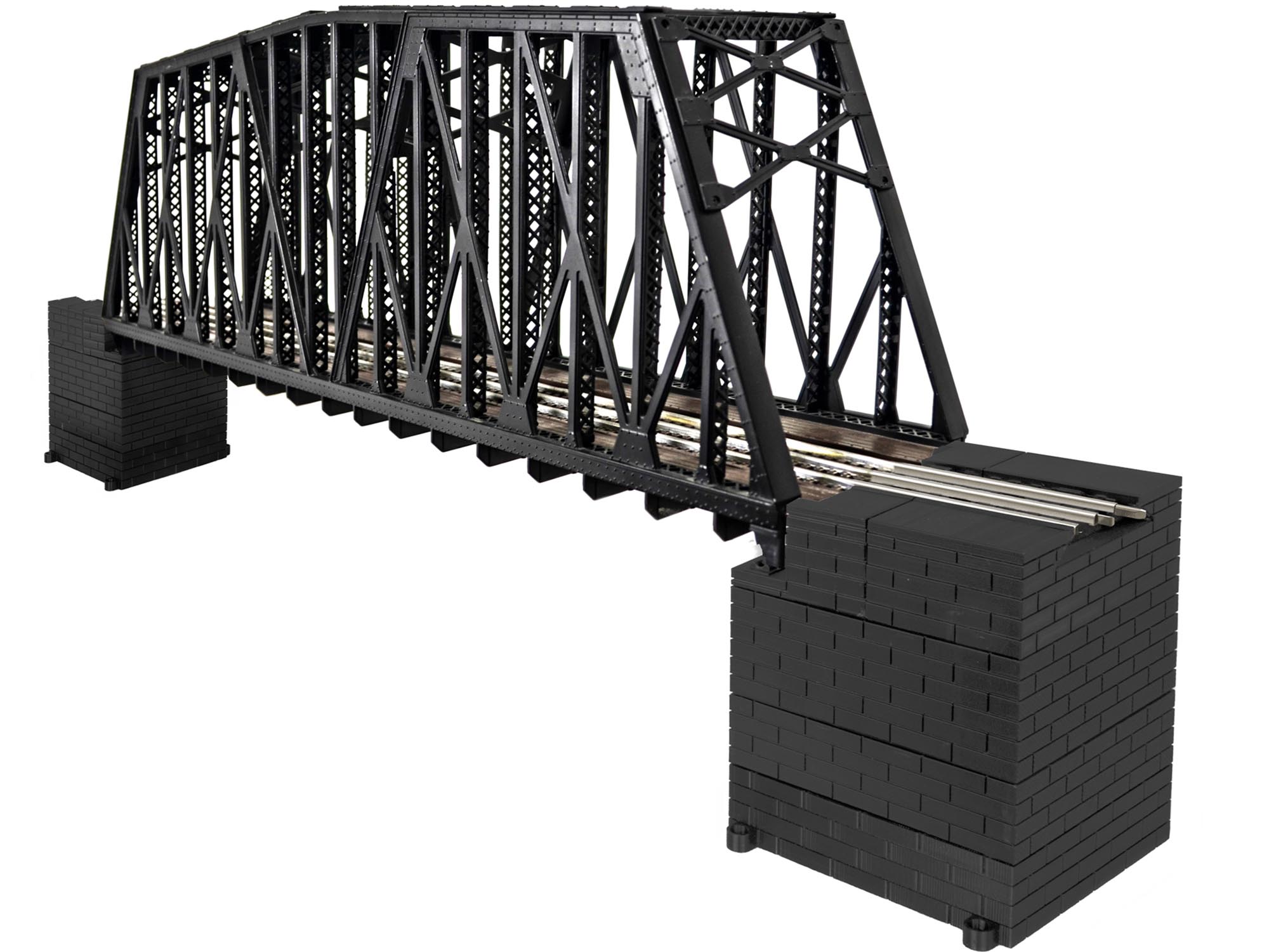 o scale metal bridge