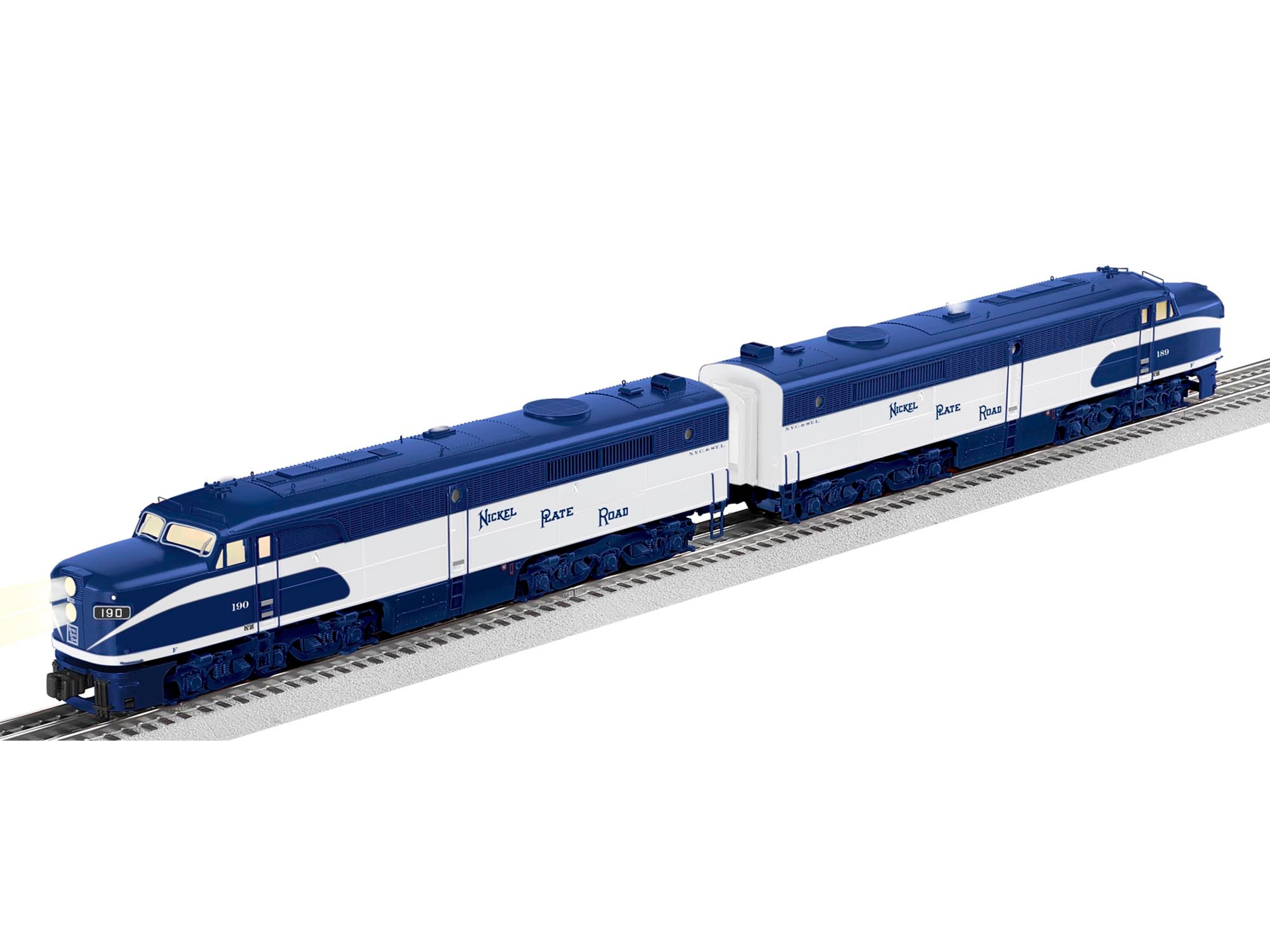 lionel nickel plate road train set