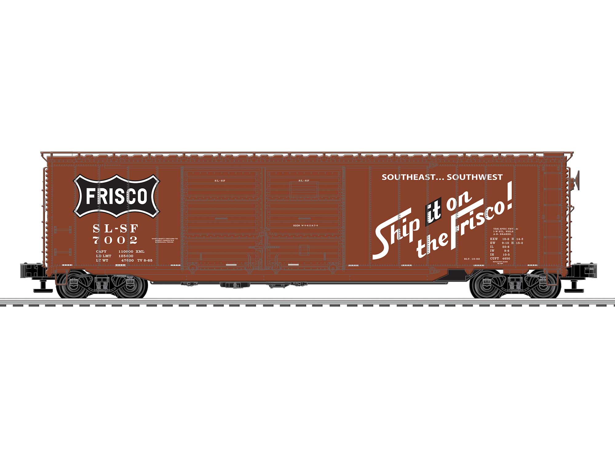 Lionel 6-19230 Frisco Double Door Boxcar 19230 for sale online