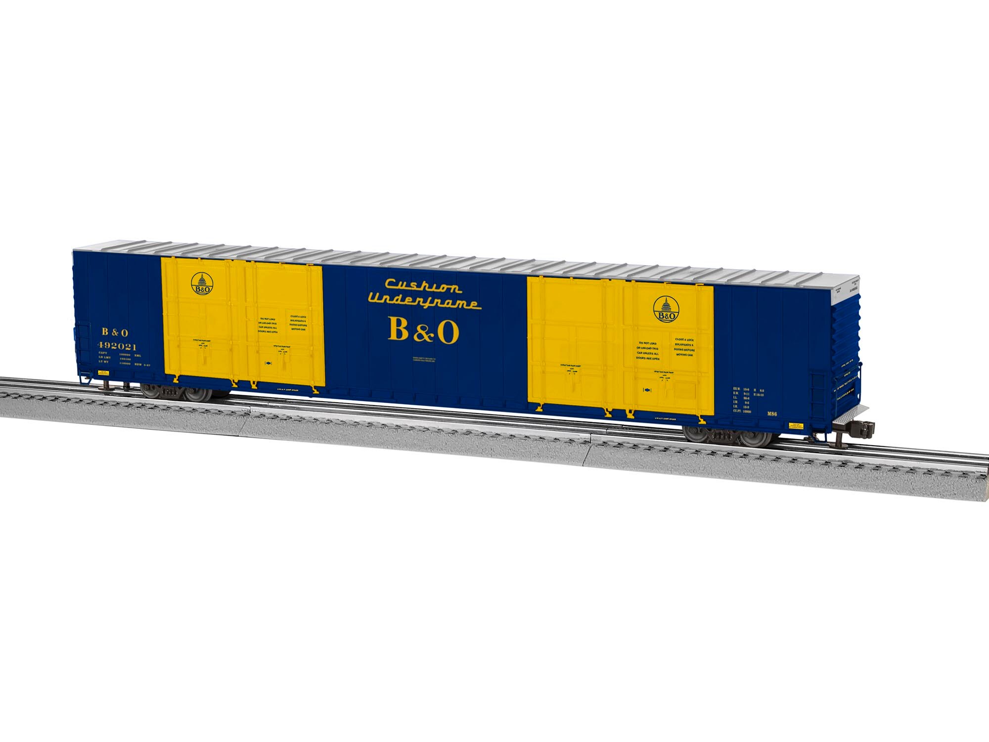 1500 #CAA501 Baltimore & Ohio 8 Door Hi Cube Boxcar pic Oh Doors 36612000