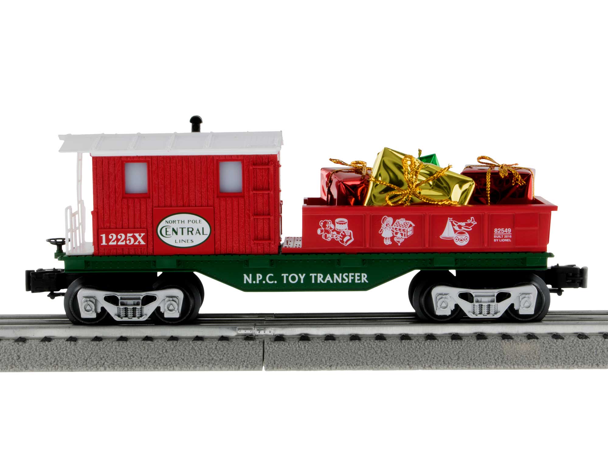 lionel santa's helper christmas lionchief set