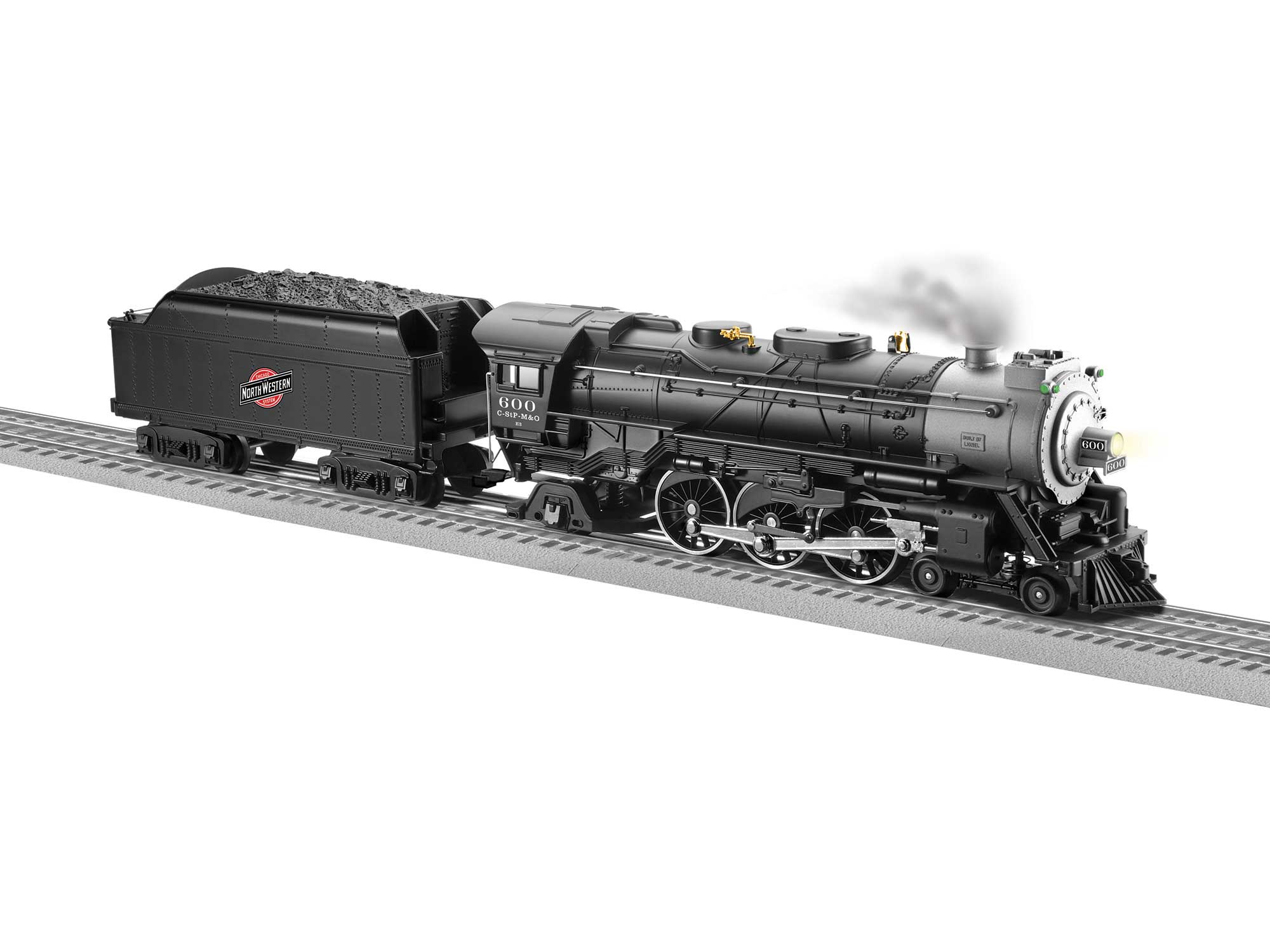 LIONEL CHICAGO & NORTHWESTERN LIONCHIEF PLUS 600 steam engine o gauge 6-82971 
