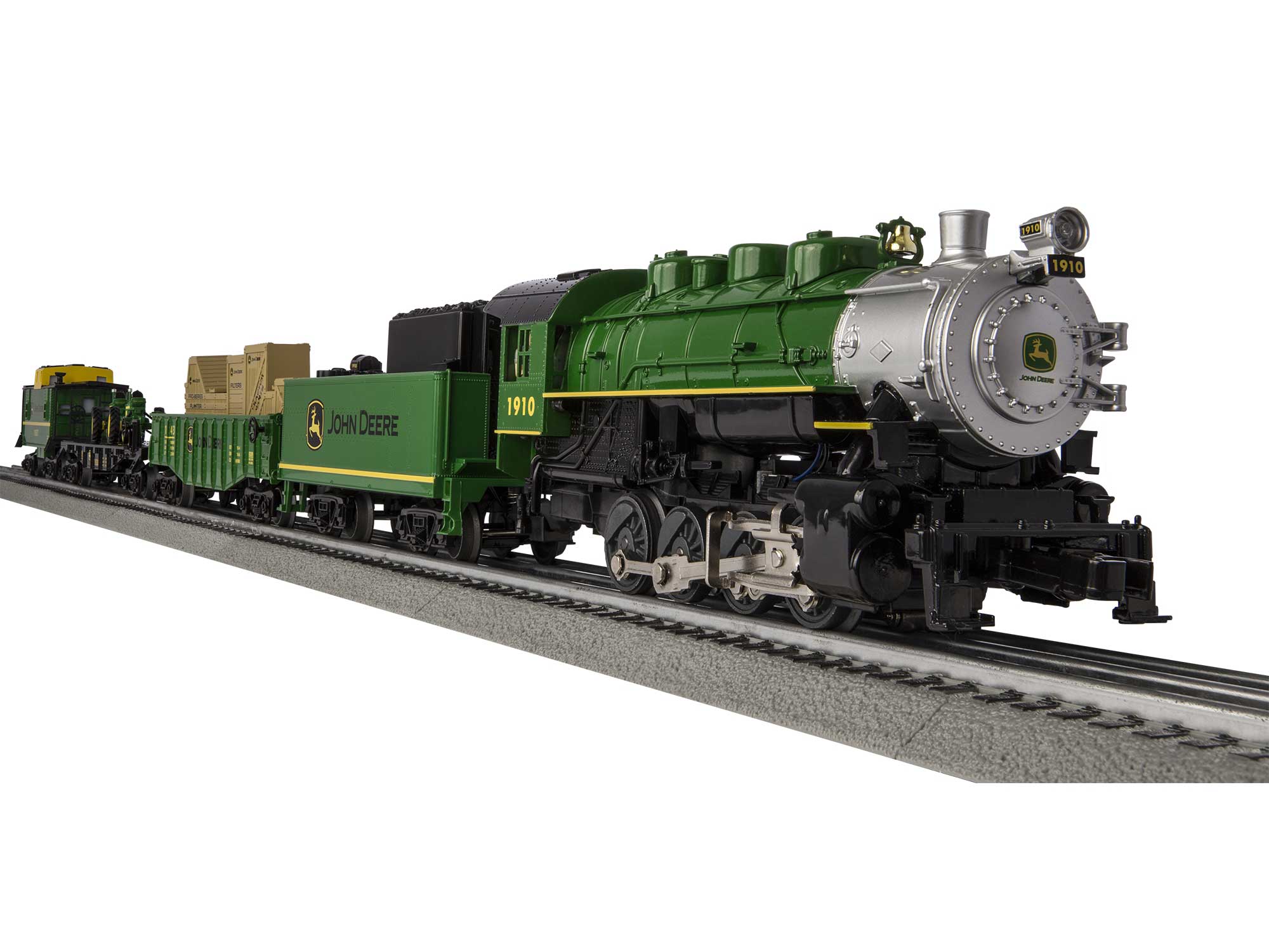 john deere electric train set