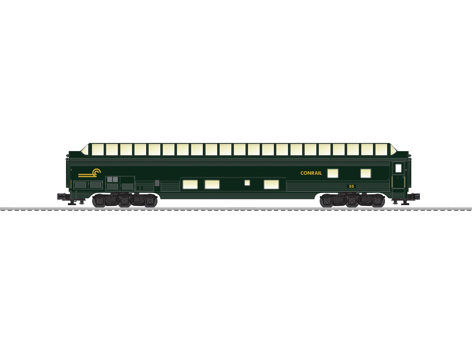 lionel conrail train set