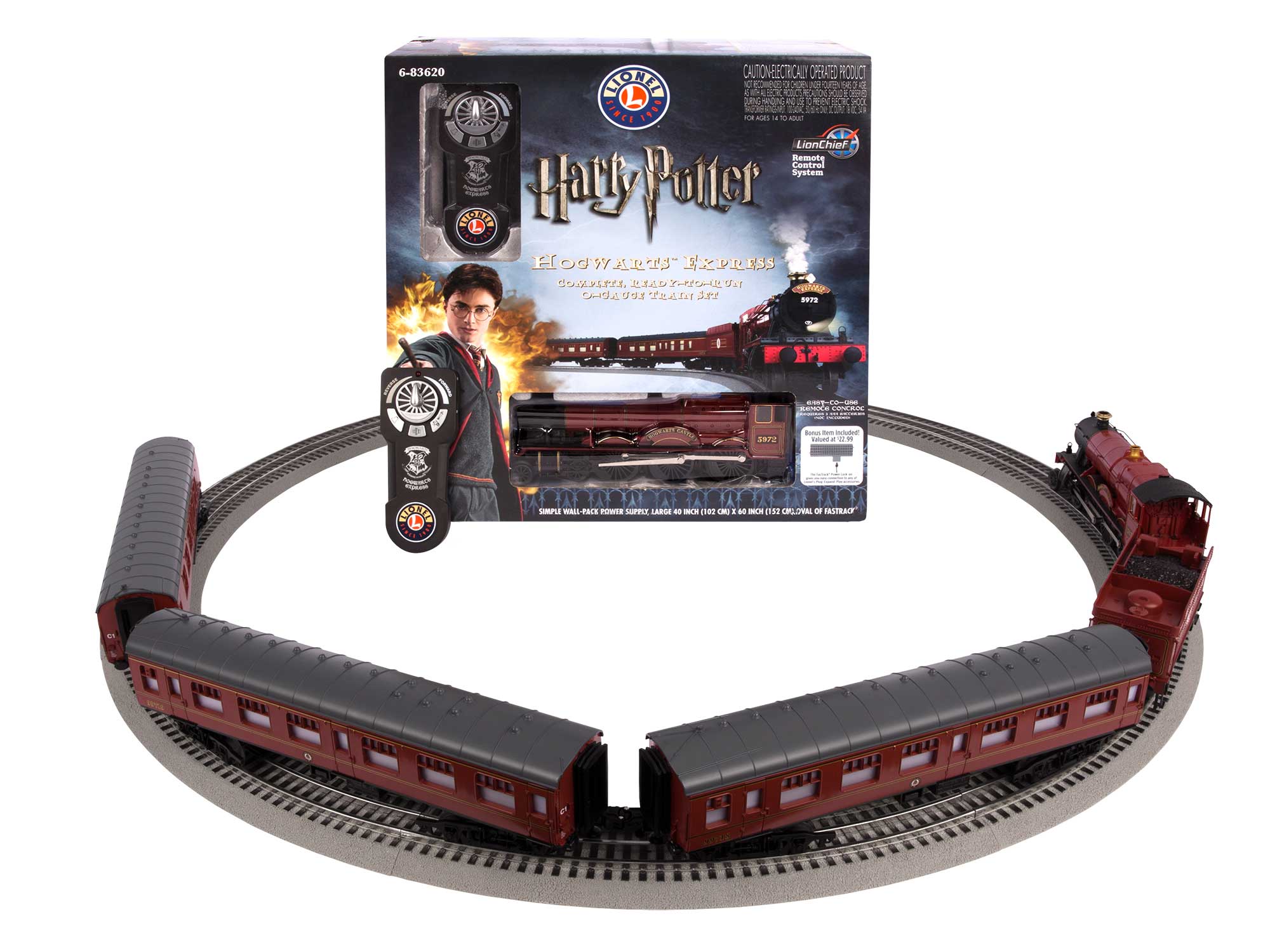 Hogwarts Express Ready to Play Train Set Lionel Trains Harry Potter