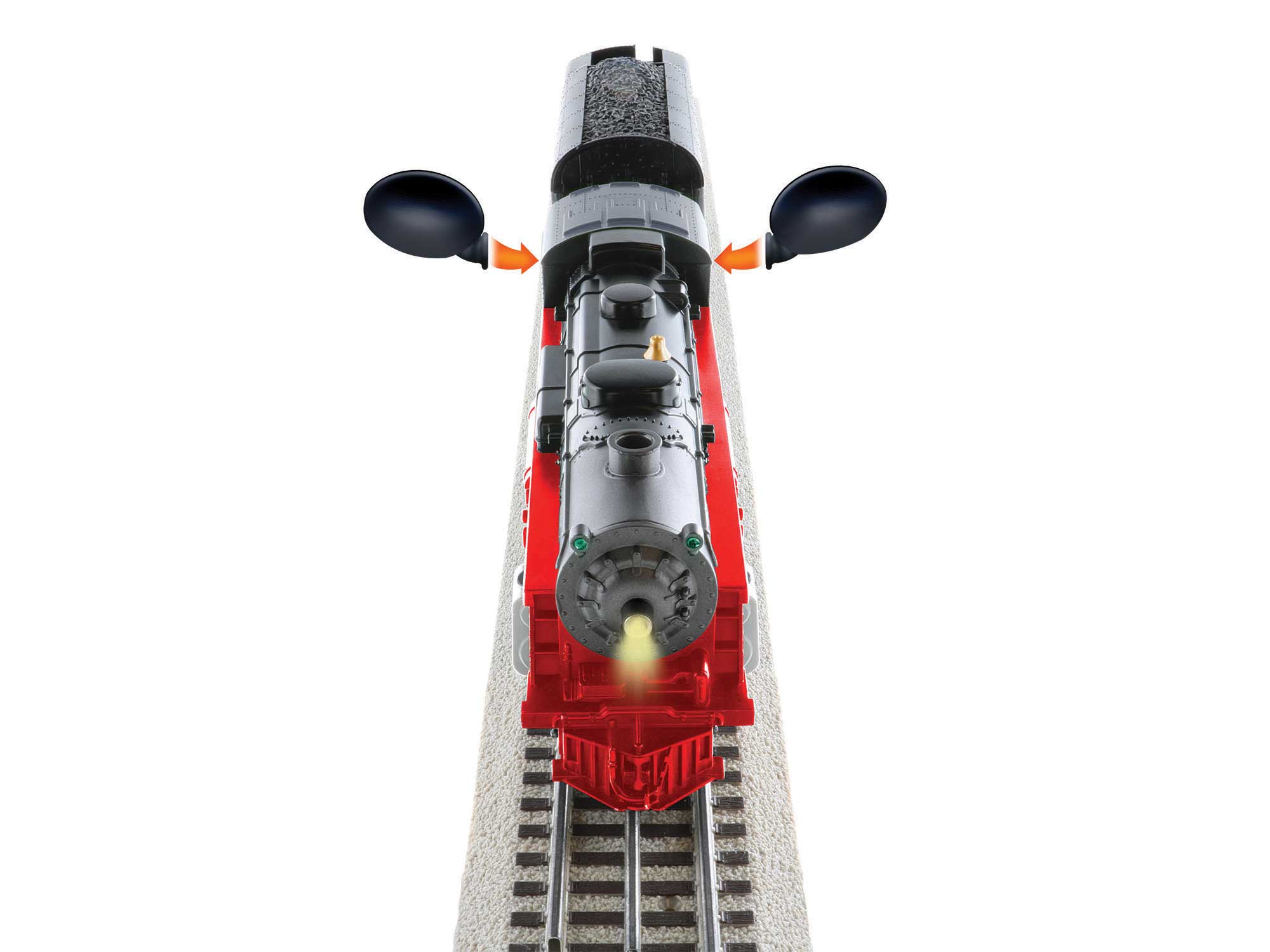 lionel mickey mouse & friends express lionchief set with bluetooth train set