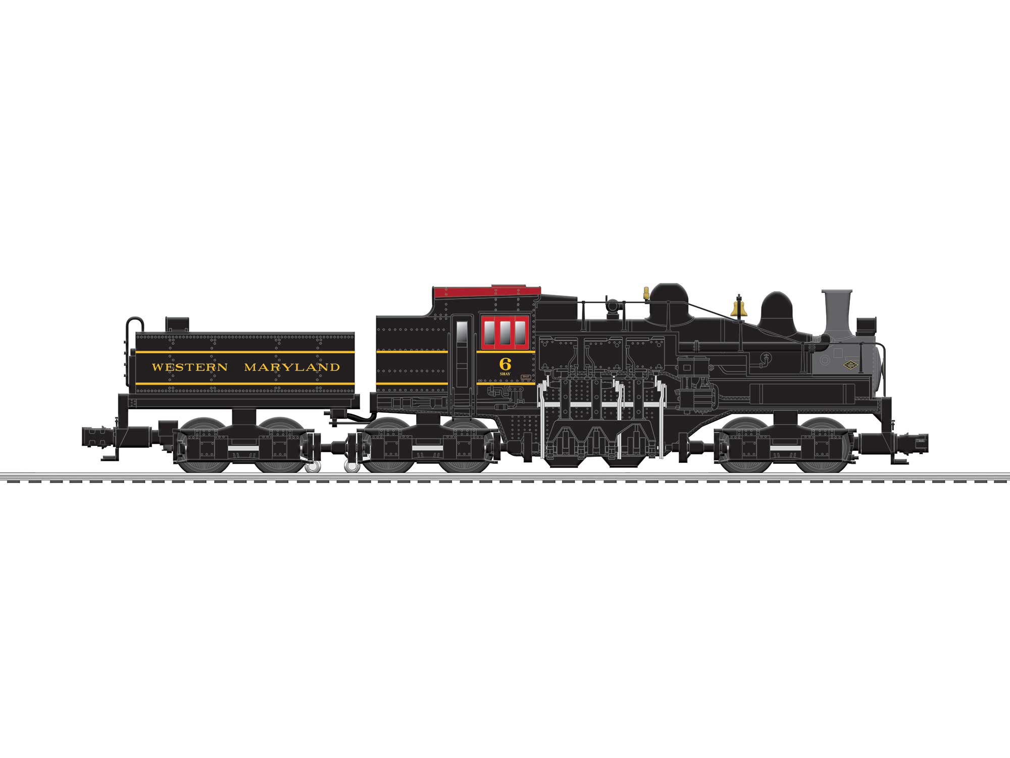 n scale 3 truck shay