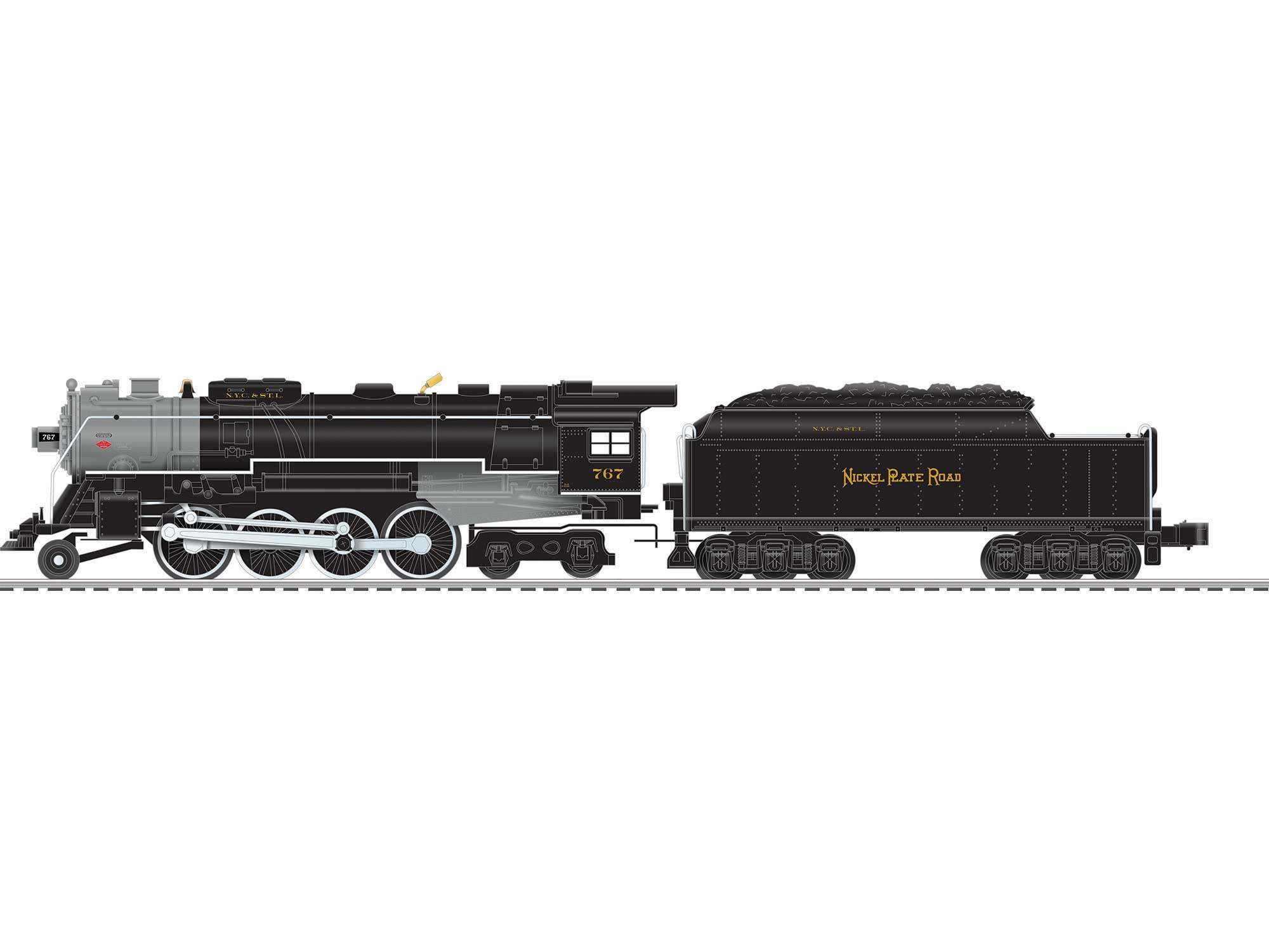 lionel nickel plate road train set