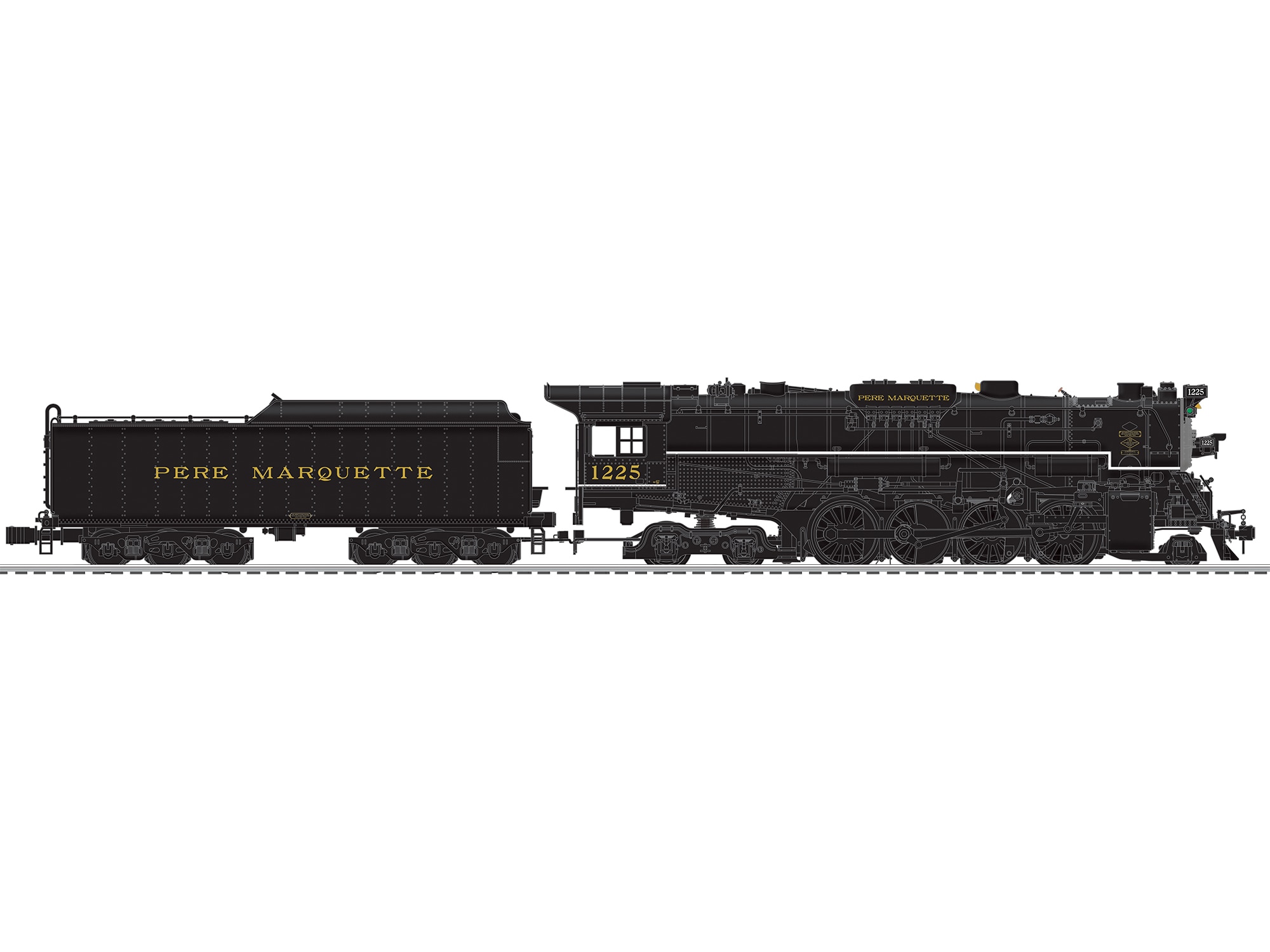 lionel legacy pere marquette 1225