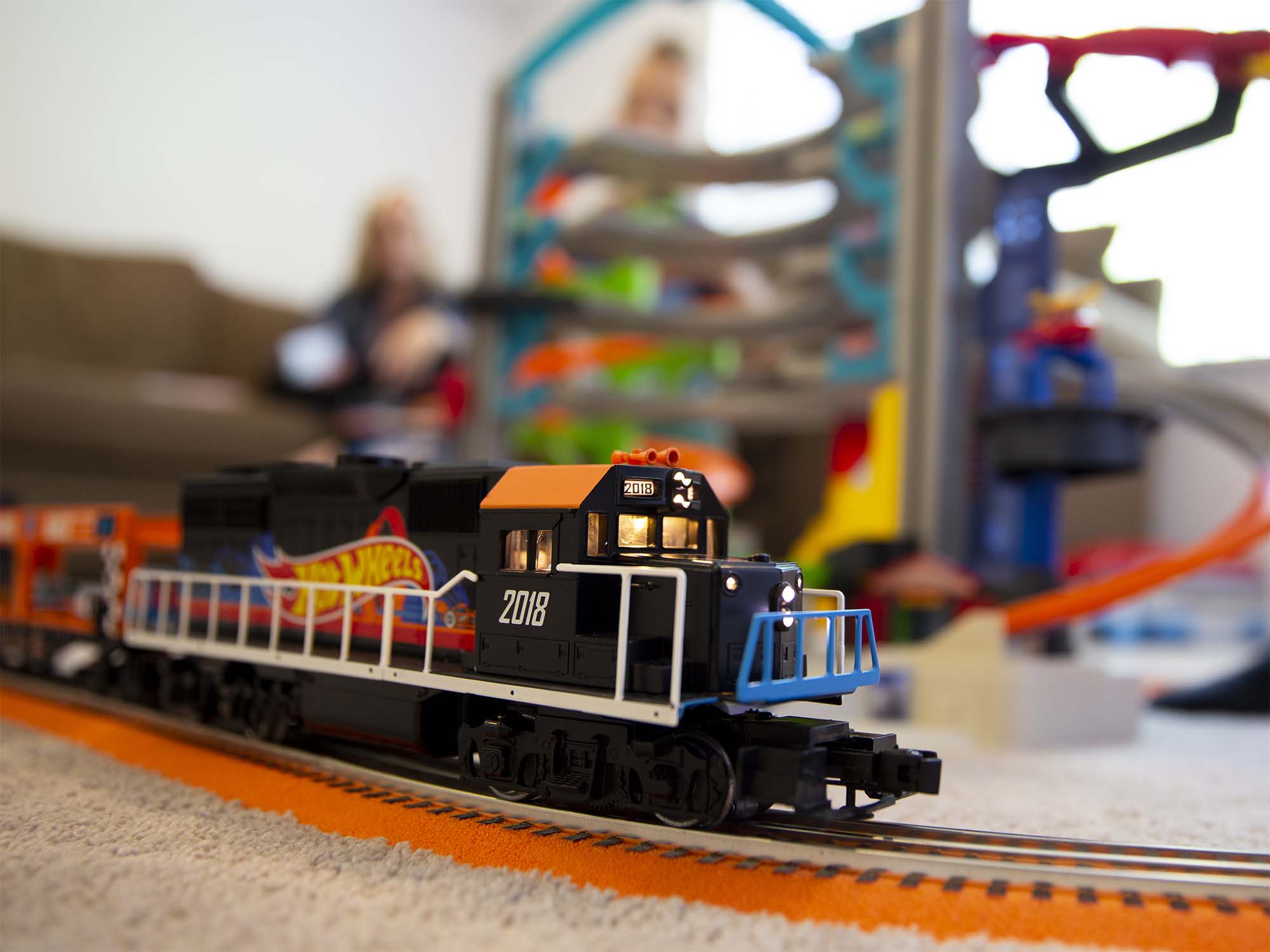 hot wheels lionel train