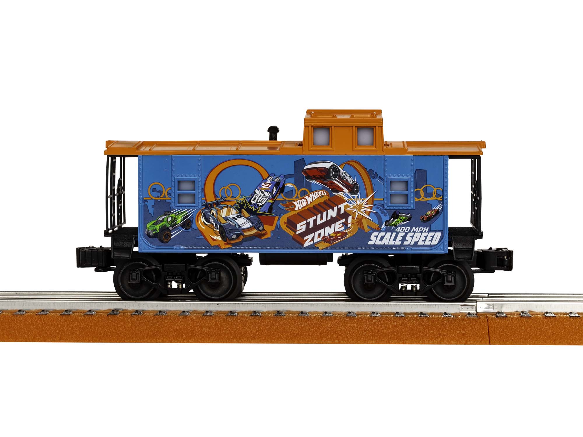 Lionel 6-84707 Hot Wheels 50th Anniversary Flatcar with Piggyback Trai