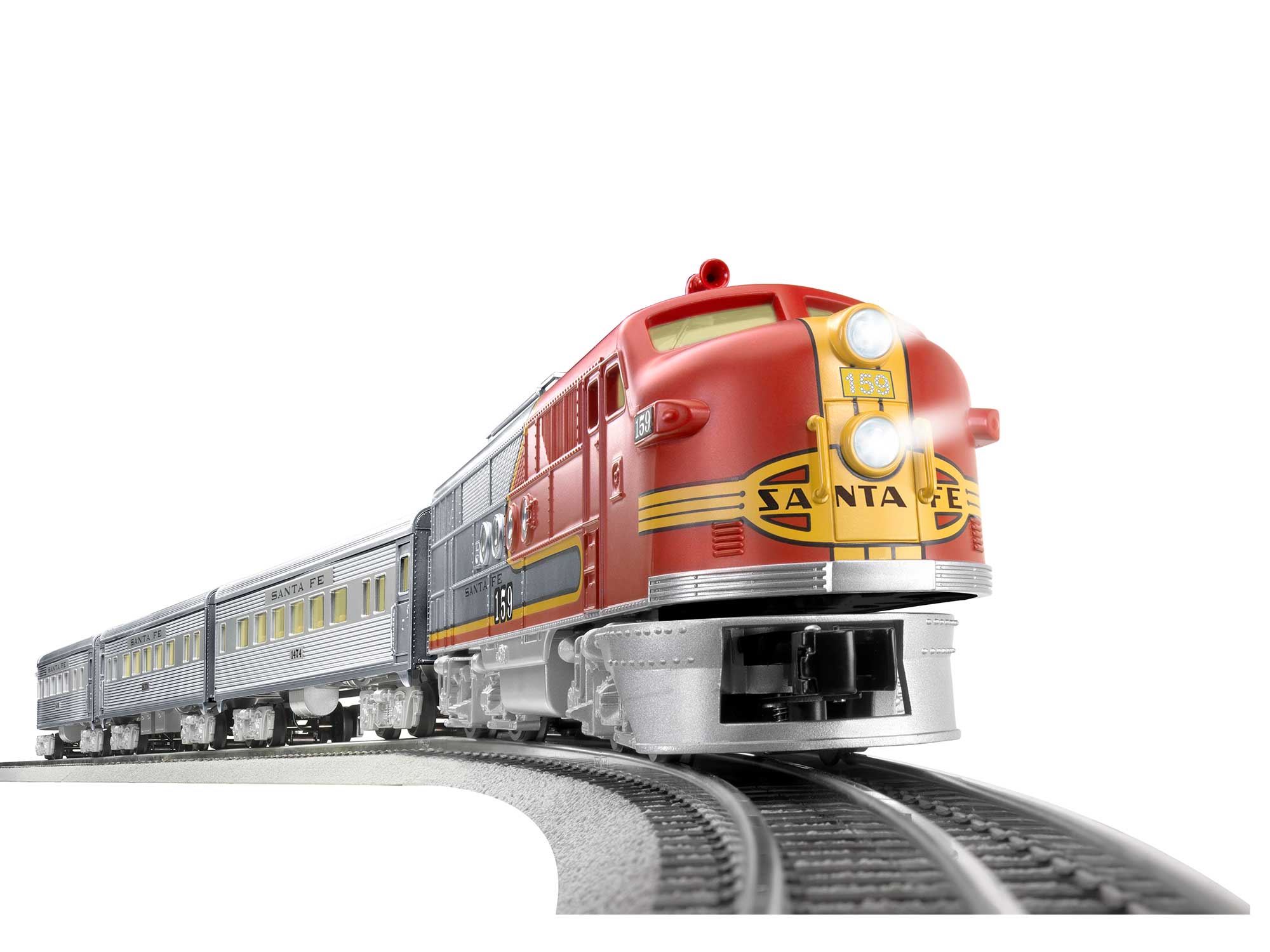 lionel santa fe train set