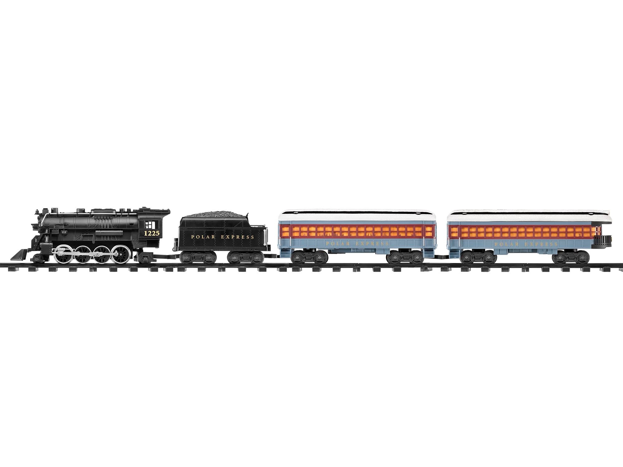 Extension Coupler Lionel POLAR EXPRESS G Gauge Observation  7-11022 W/ Figures 