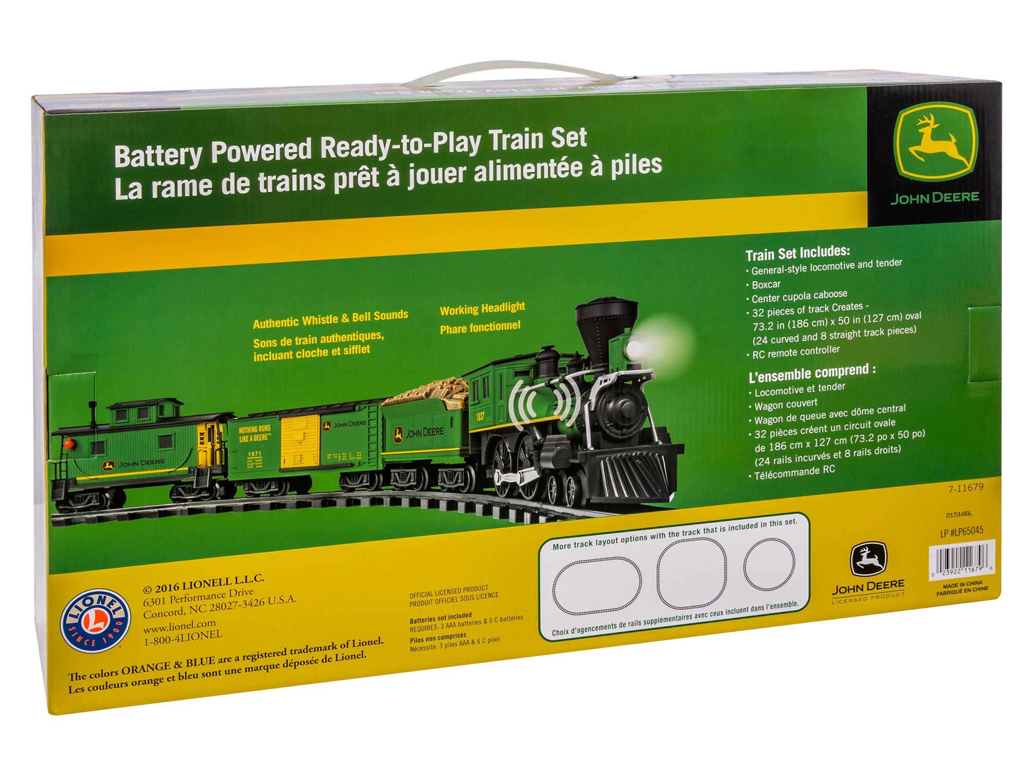 john deere ready to play train set