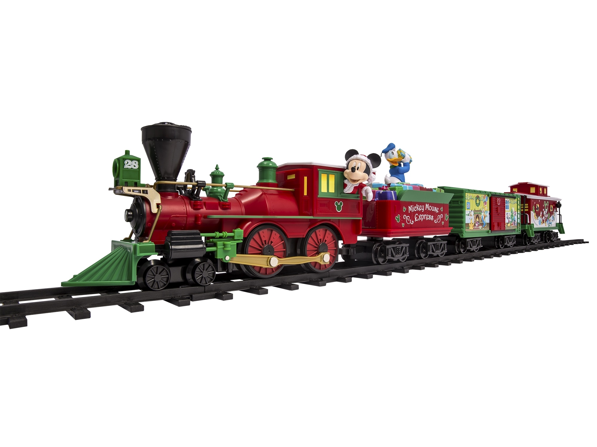 mickey christmas train