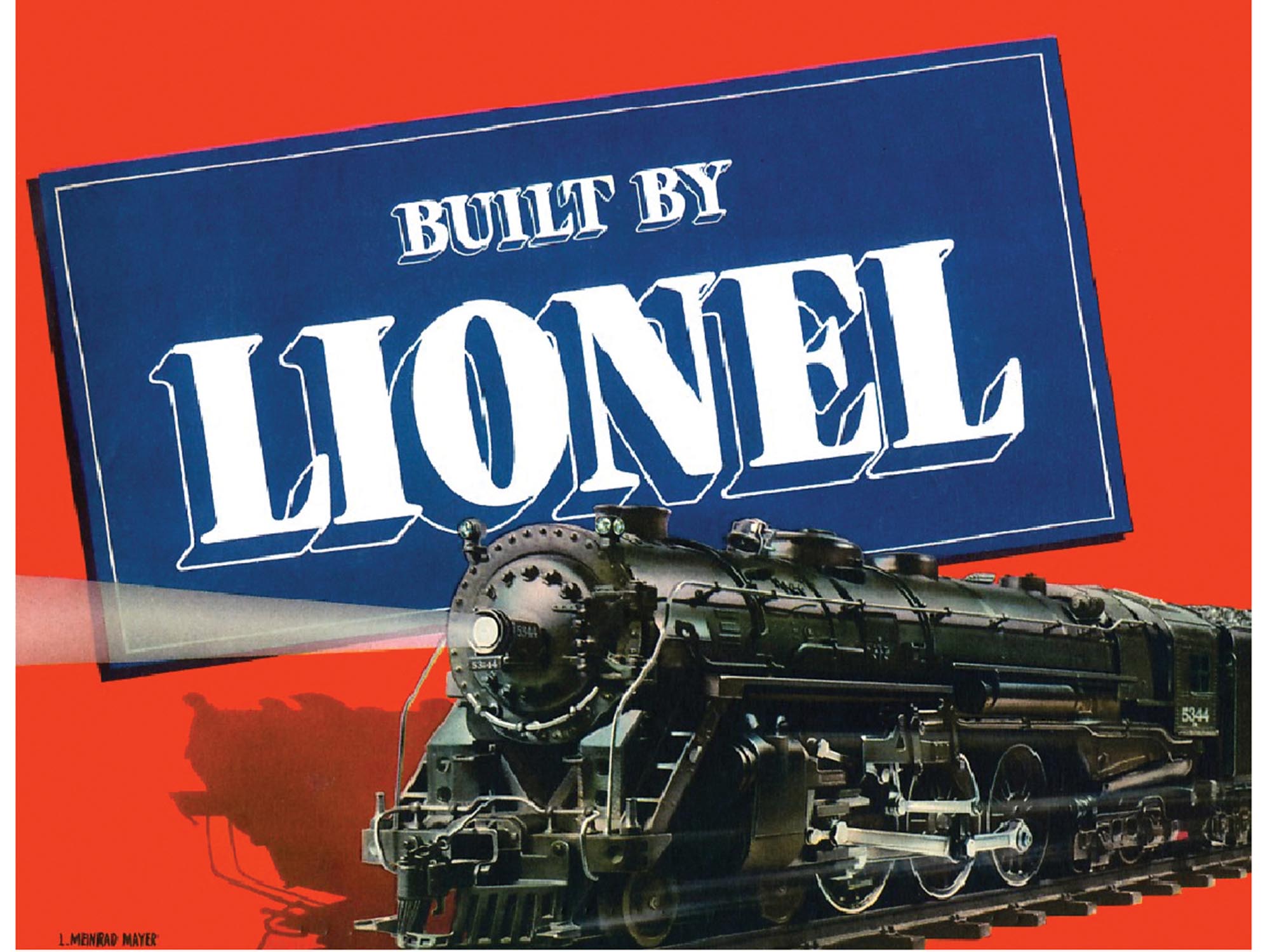 LIONEL 31024 1952 COVER MOUSE PAD NEW 
