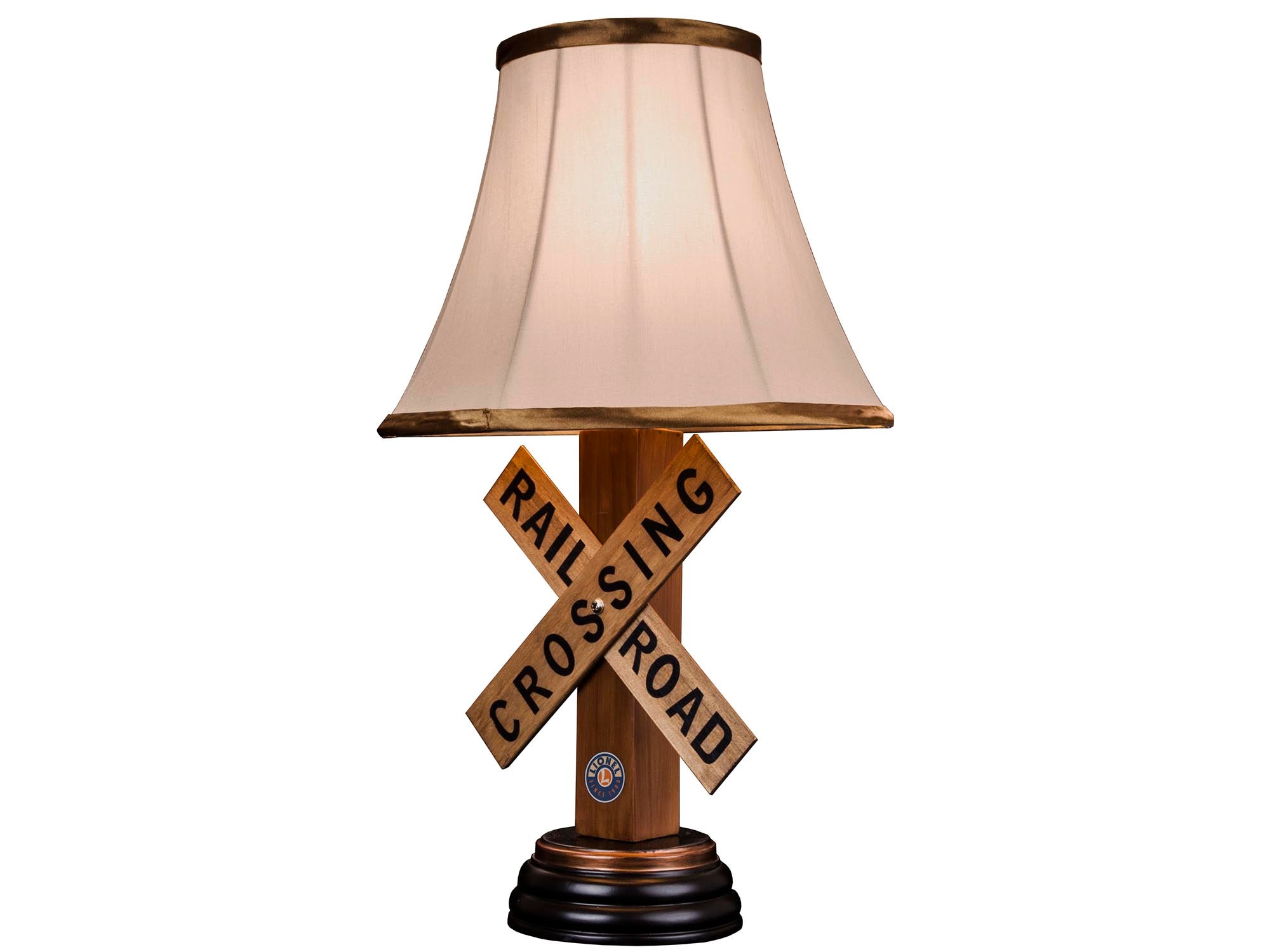 lionel train station lamp