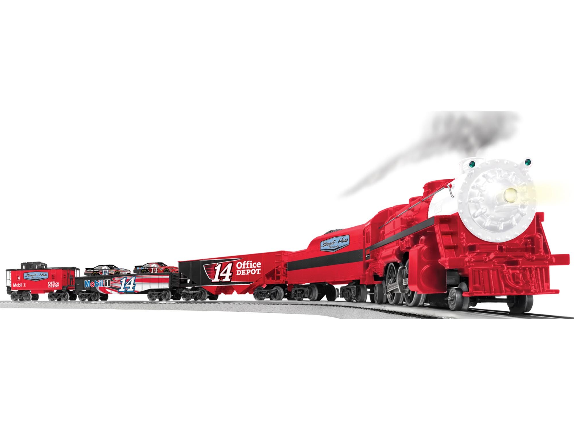 lionel nascar train set