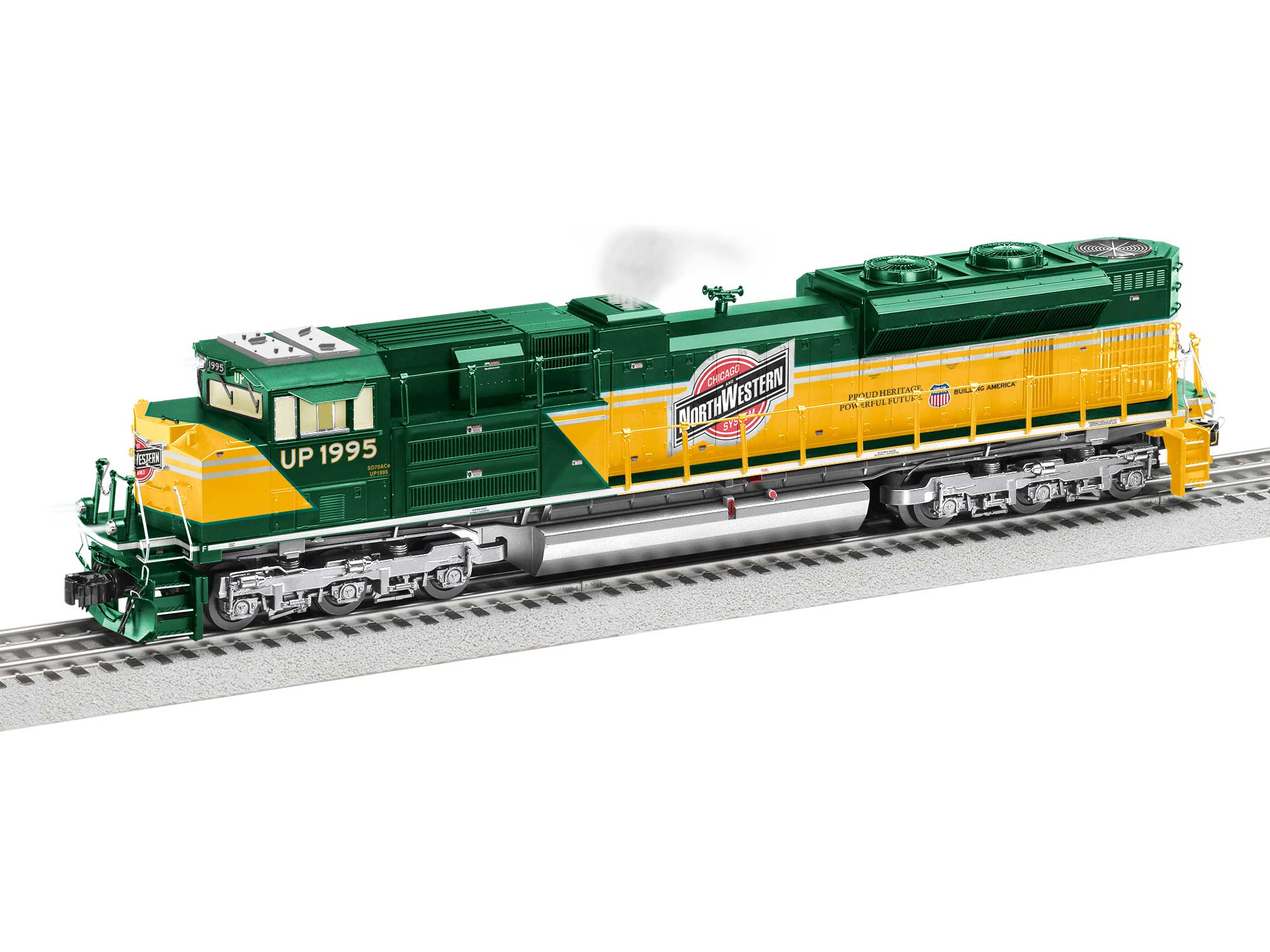 Union Pacific Chicago Northwestern Heritage LEGACY SD70ACE #1995 Union Pacific Chicago Northwestern Heritage LEGACY SD70ACE #1995