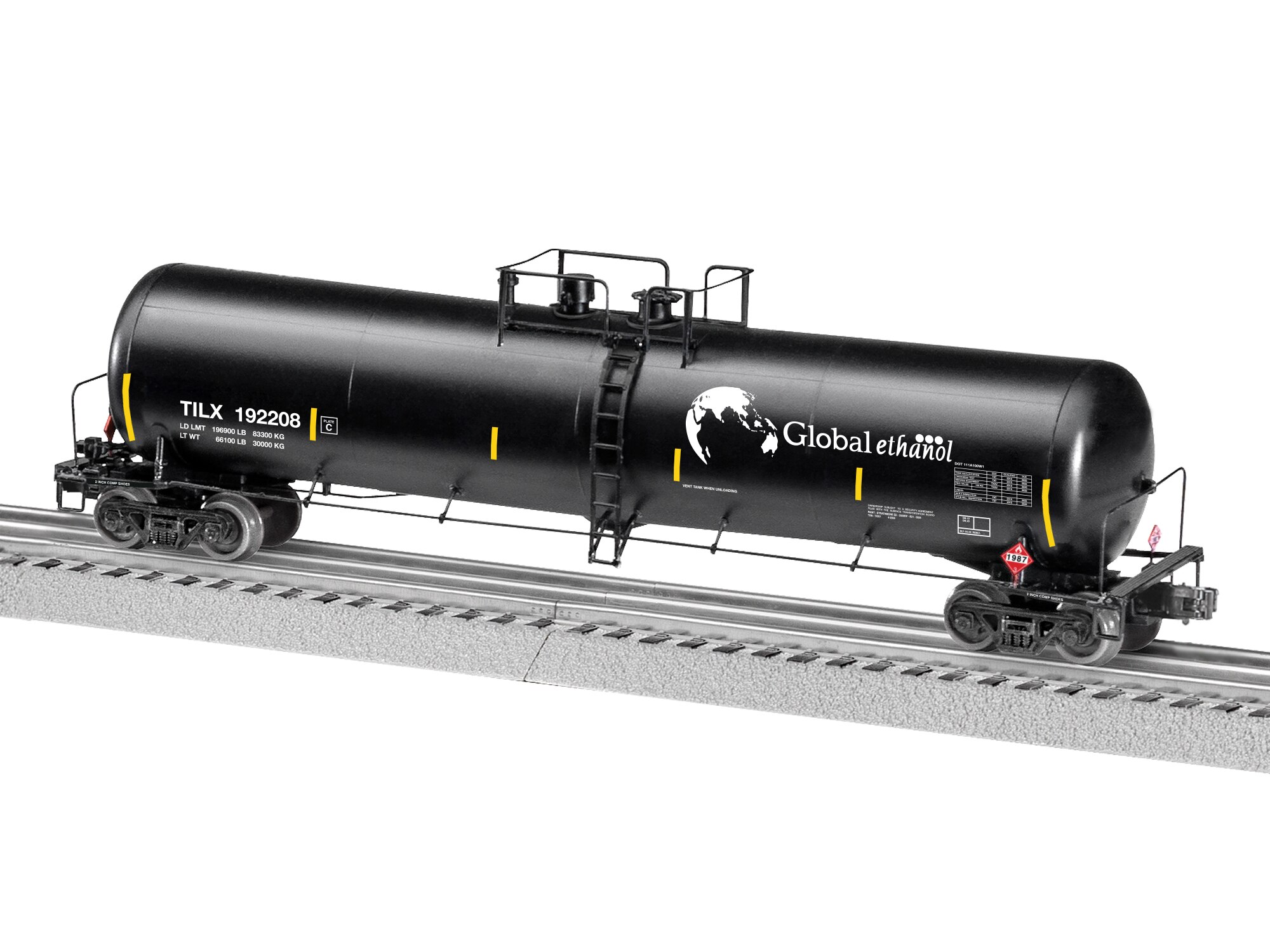 Global Ethanol VISION Ethanol Tank Car #192208