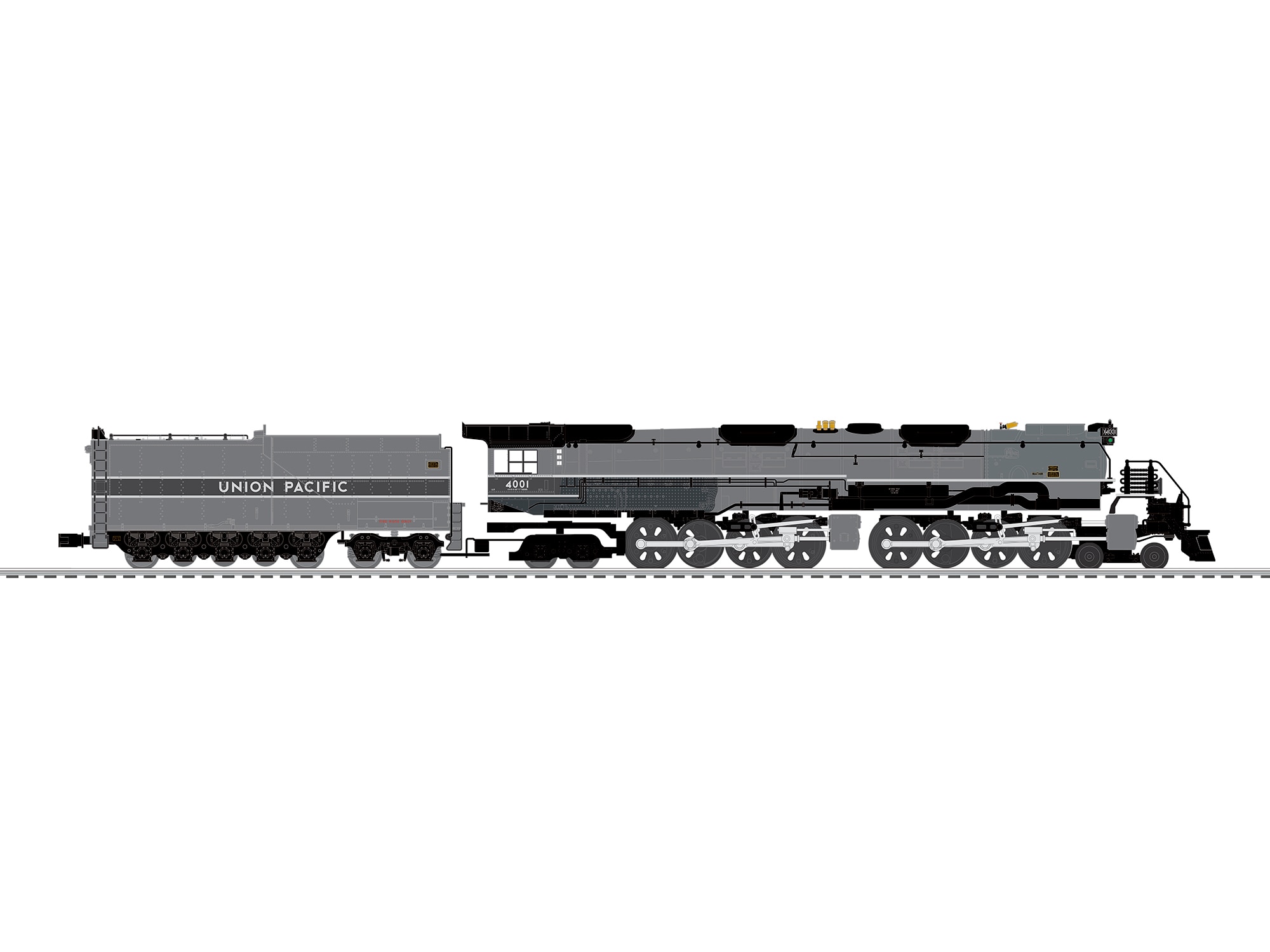 Union Pacific LC+2 LionMaster Big Boy #4001